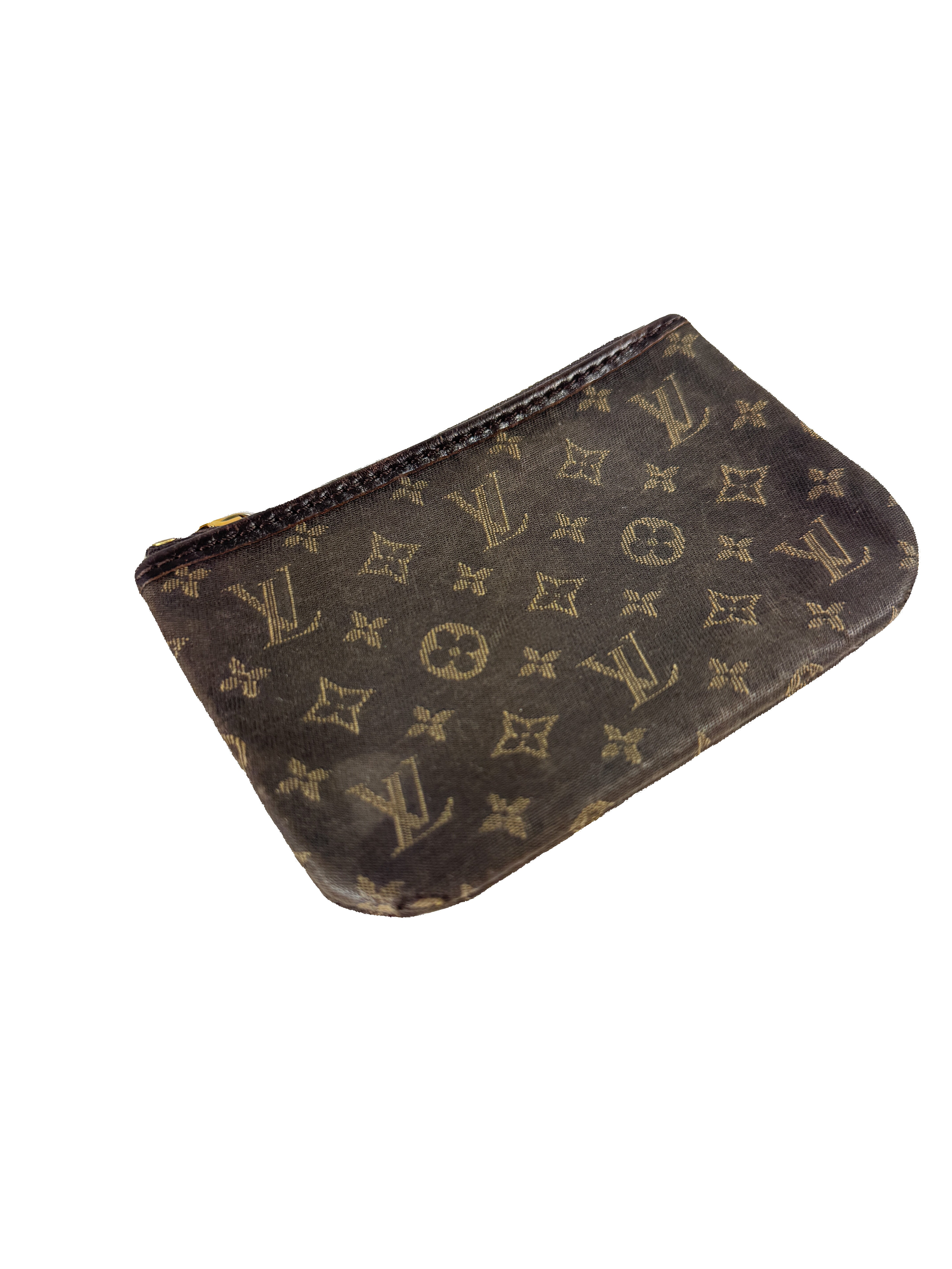 Louis Vuitton Monogram Idylle Pochette Cle Coin Case CT0193