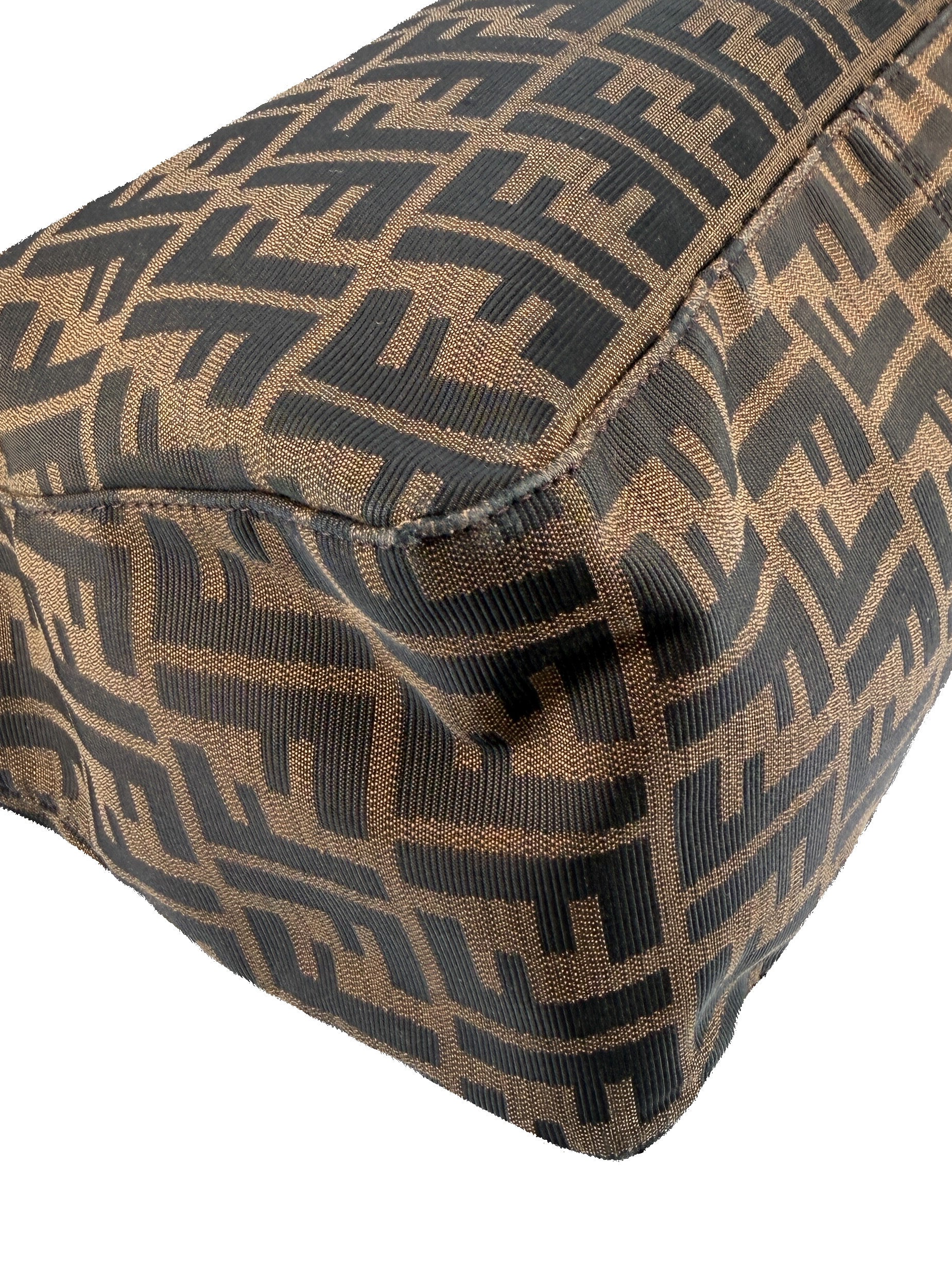 Fendi Zucchino brown Mama Forever shoulder bag 8BR638-G1E 138-2308