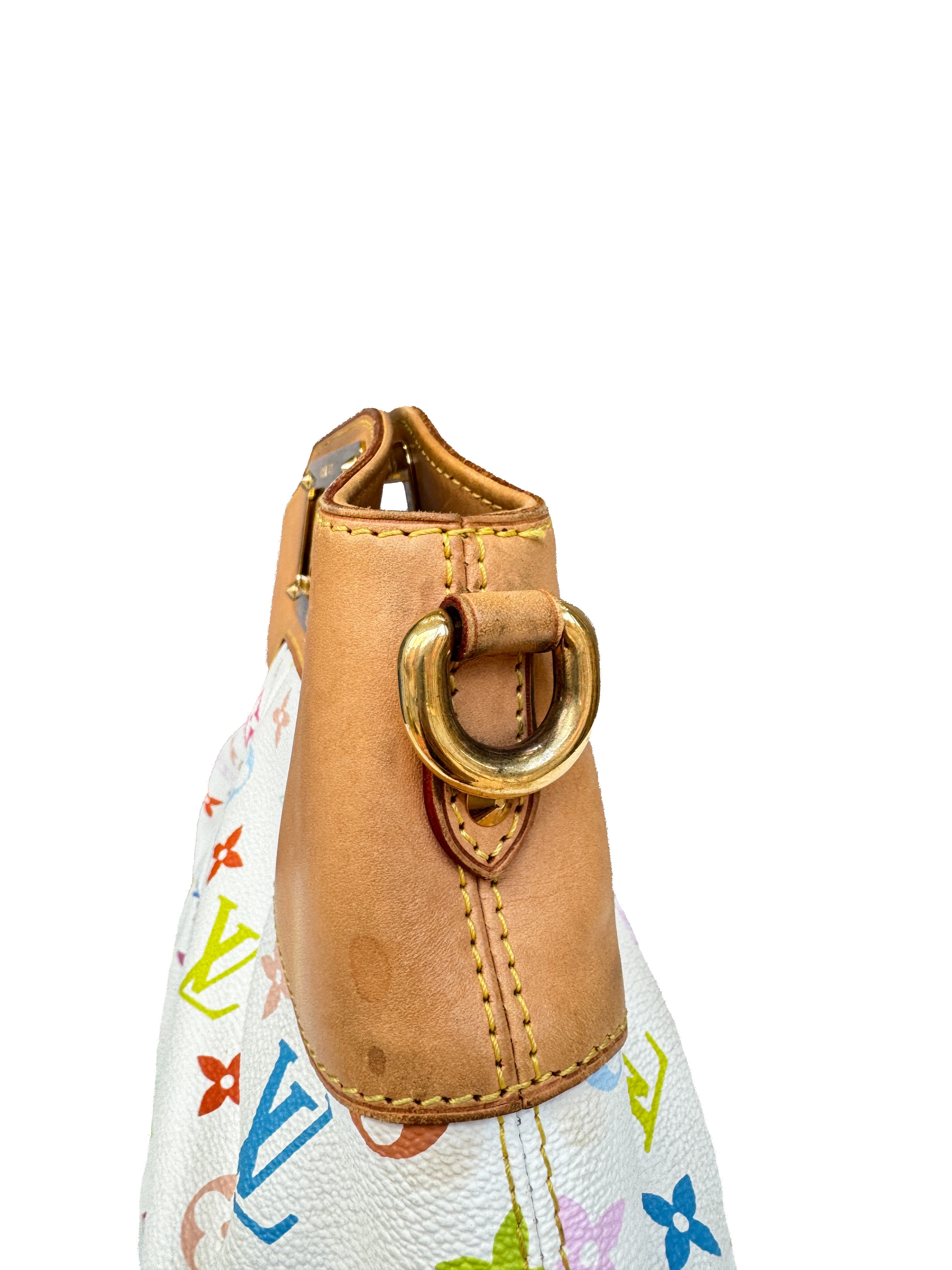 Louis Vuitton white multicolor Judy MM TR1162