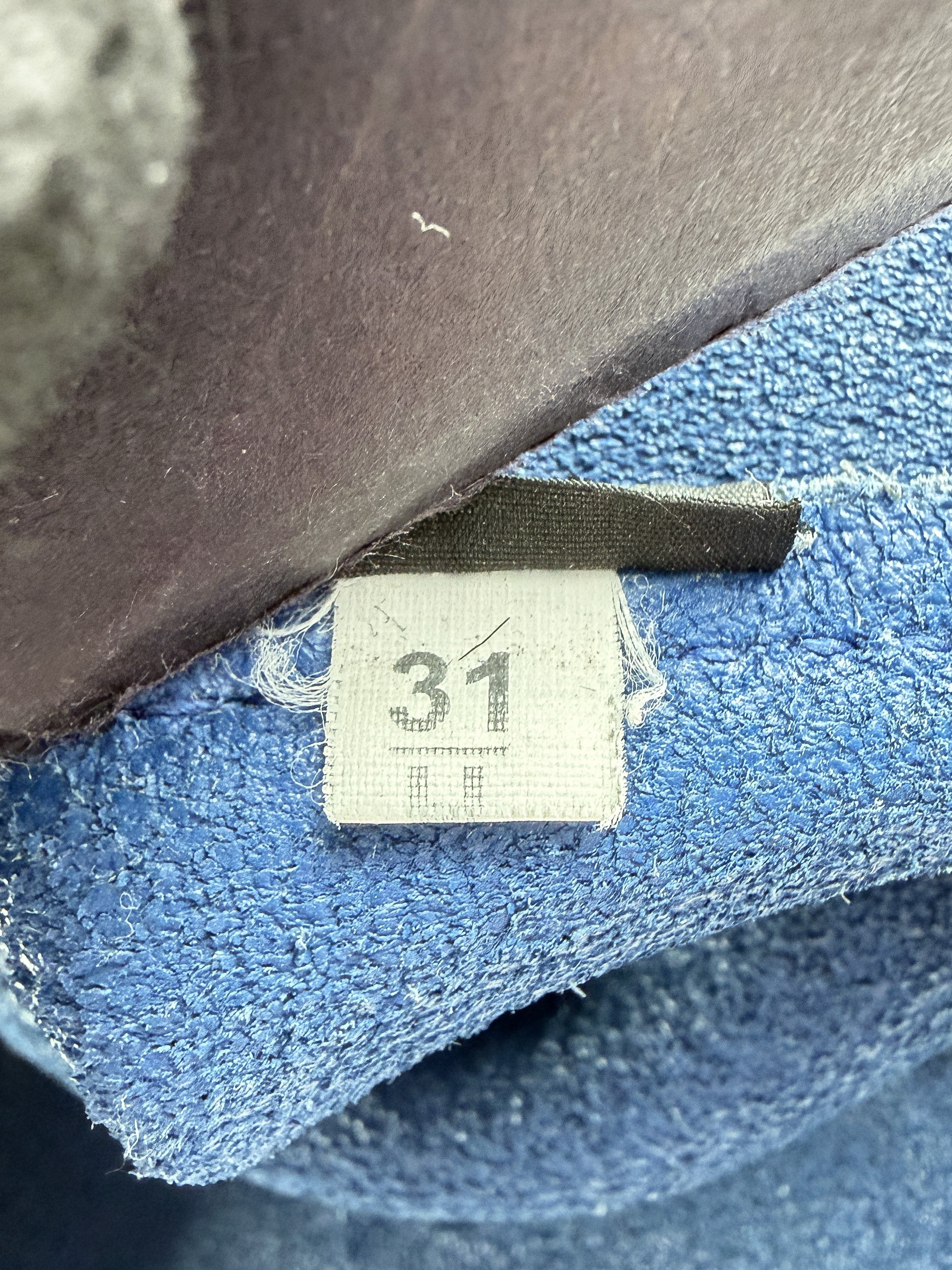 Prada blue leather slouchy Shopper tote 31