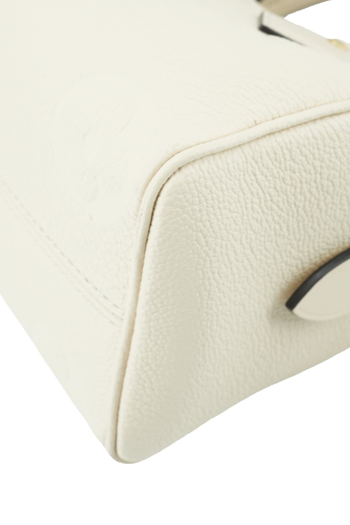 Louis Vuitton cream empreinte Speedy 20 NFC