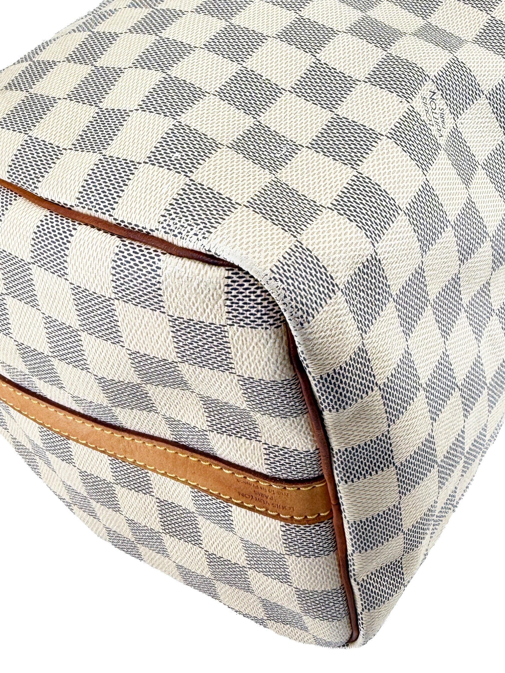 Louis Vuitton damier azur Speedy 35 bandouliere SP0143