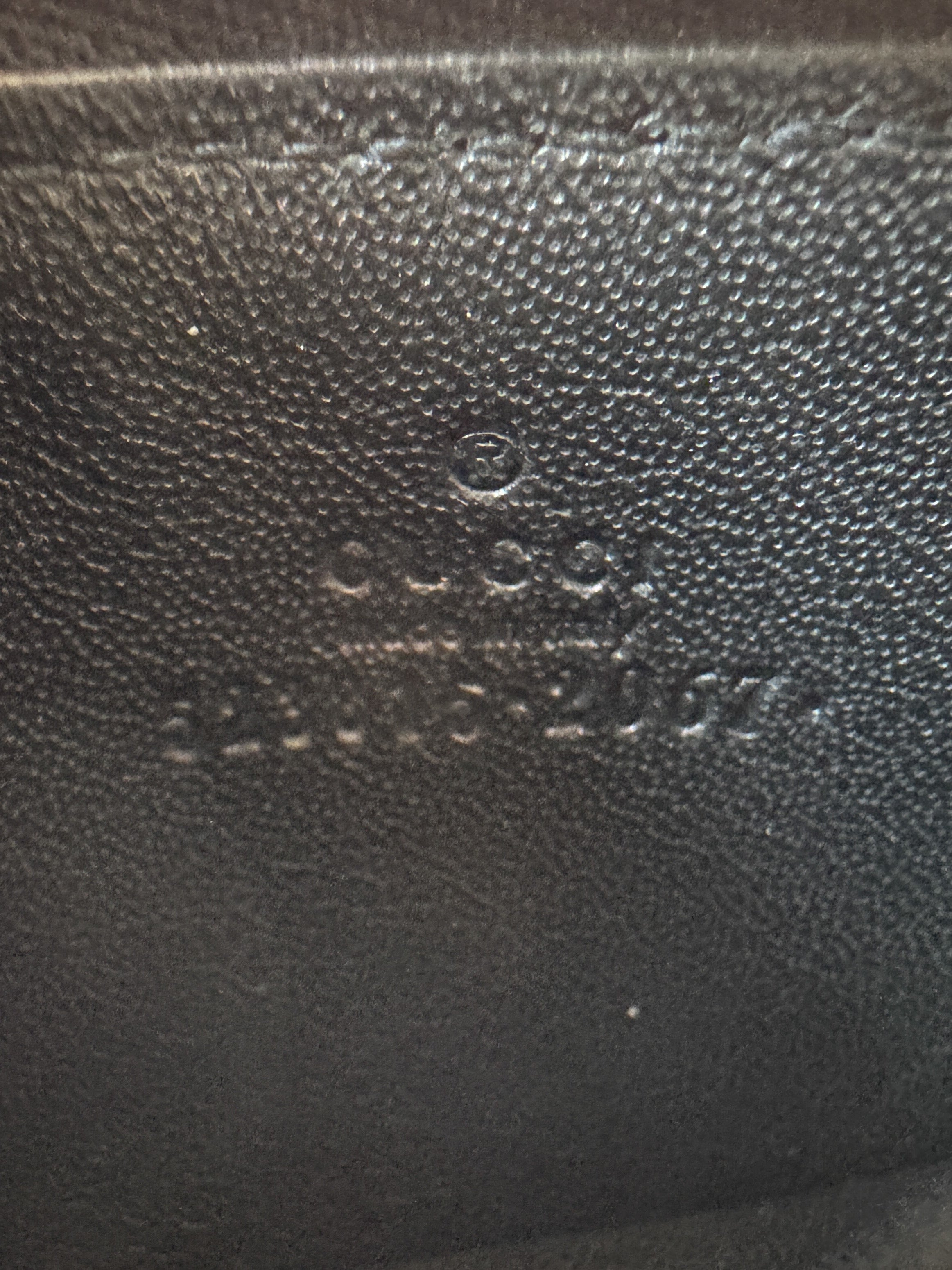 Gucci black leather GG sherry line lanyard 523815-2067