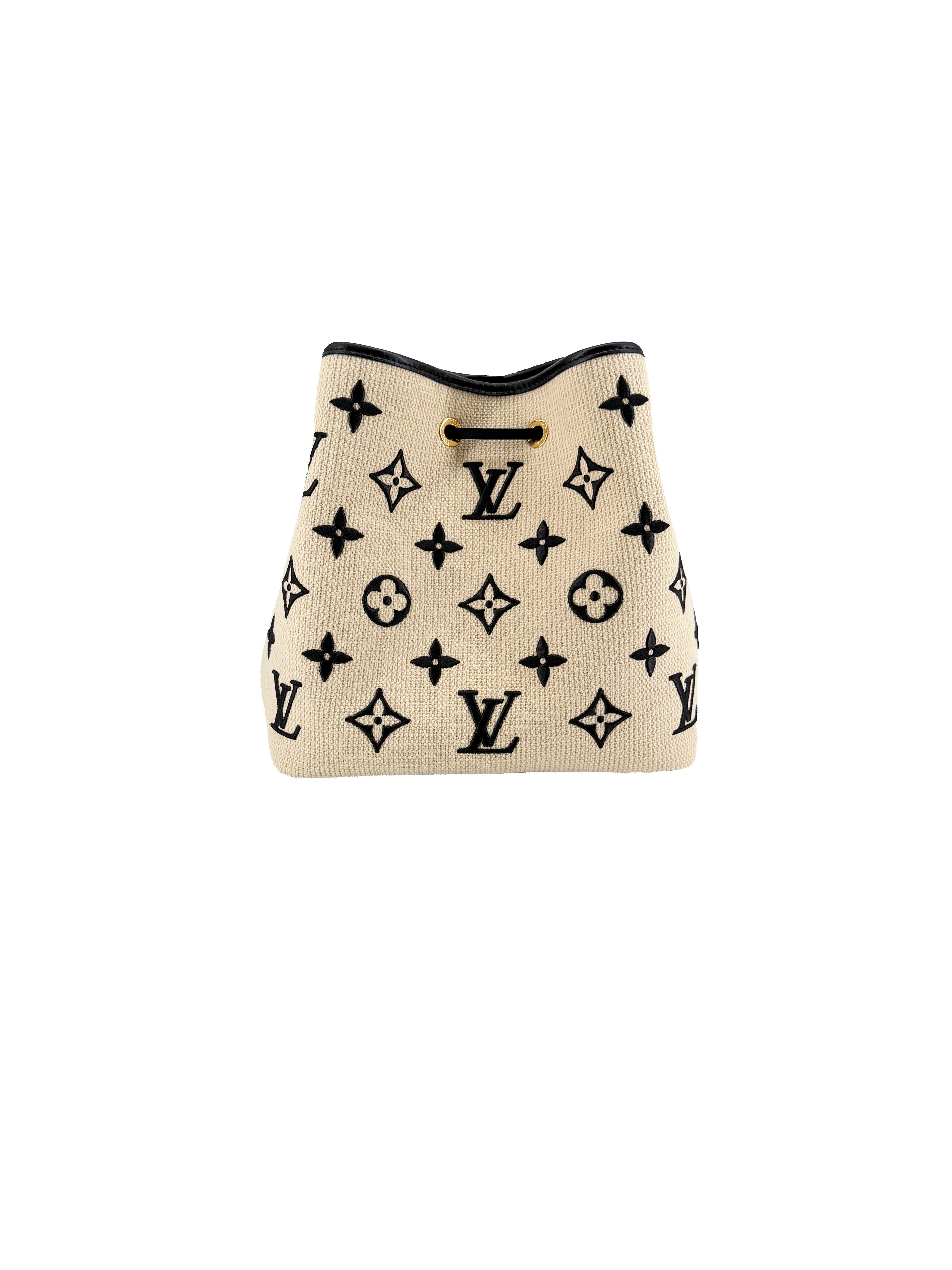 Louis Vuitton cotton embroidered NeoNoe NFC
