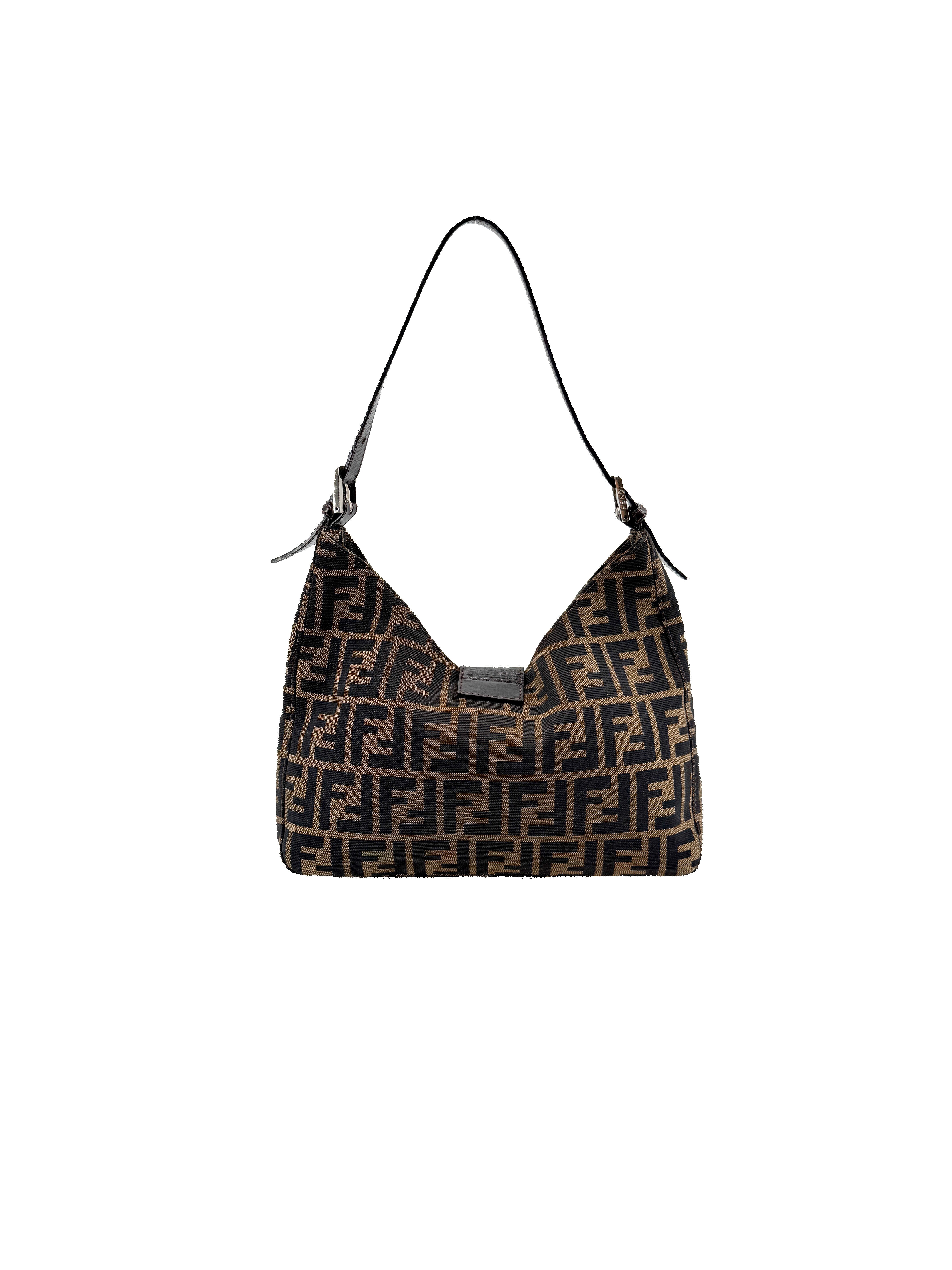 Fendi brown Zucca Mamma shoulder bag *as is*