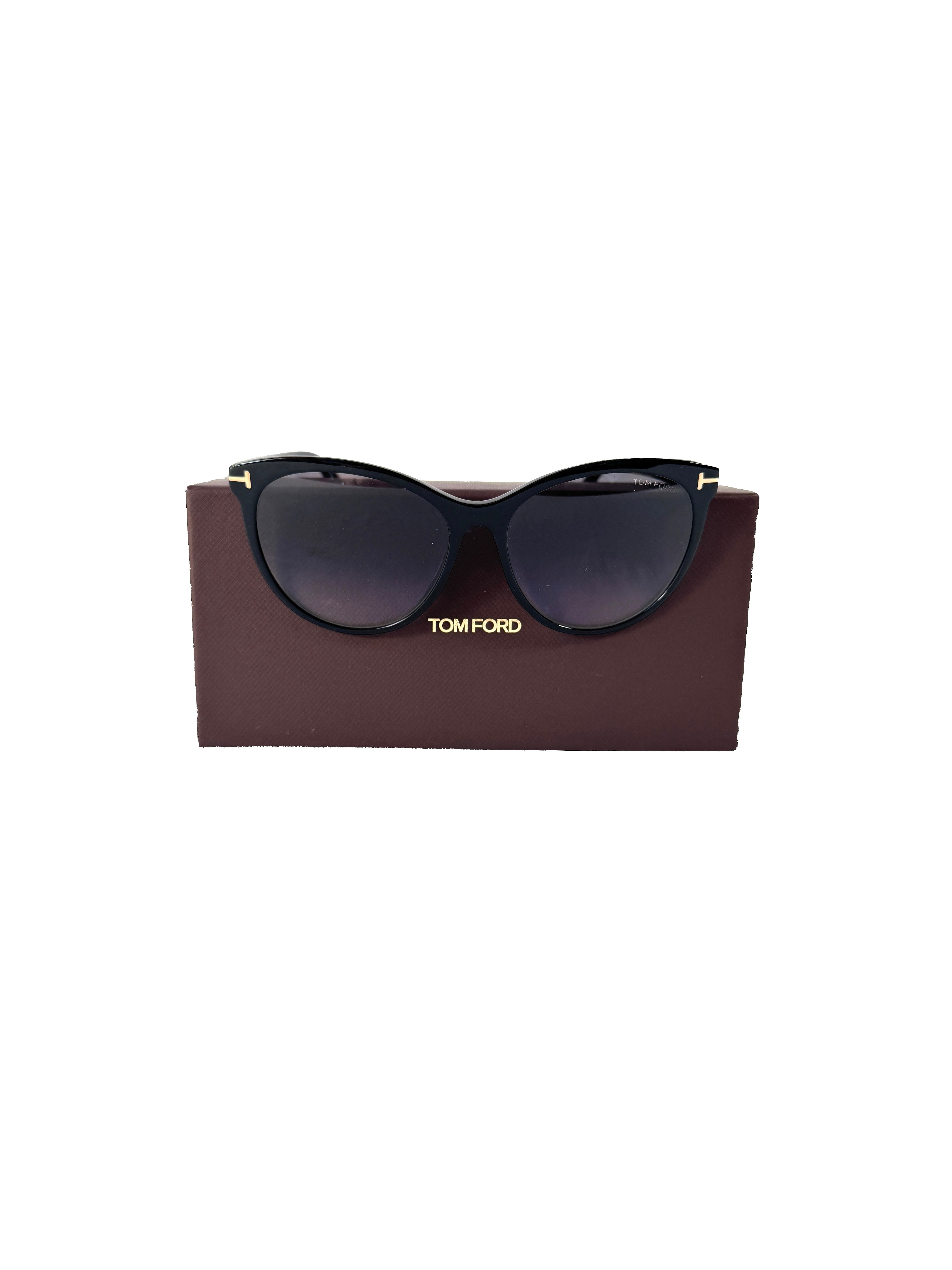 Tom Ford black Maxim sunglasses TF787