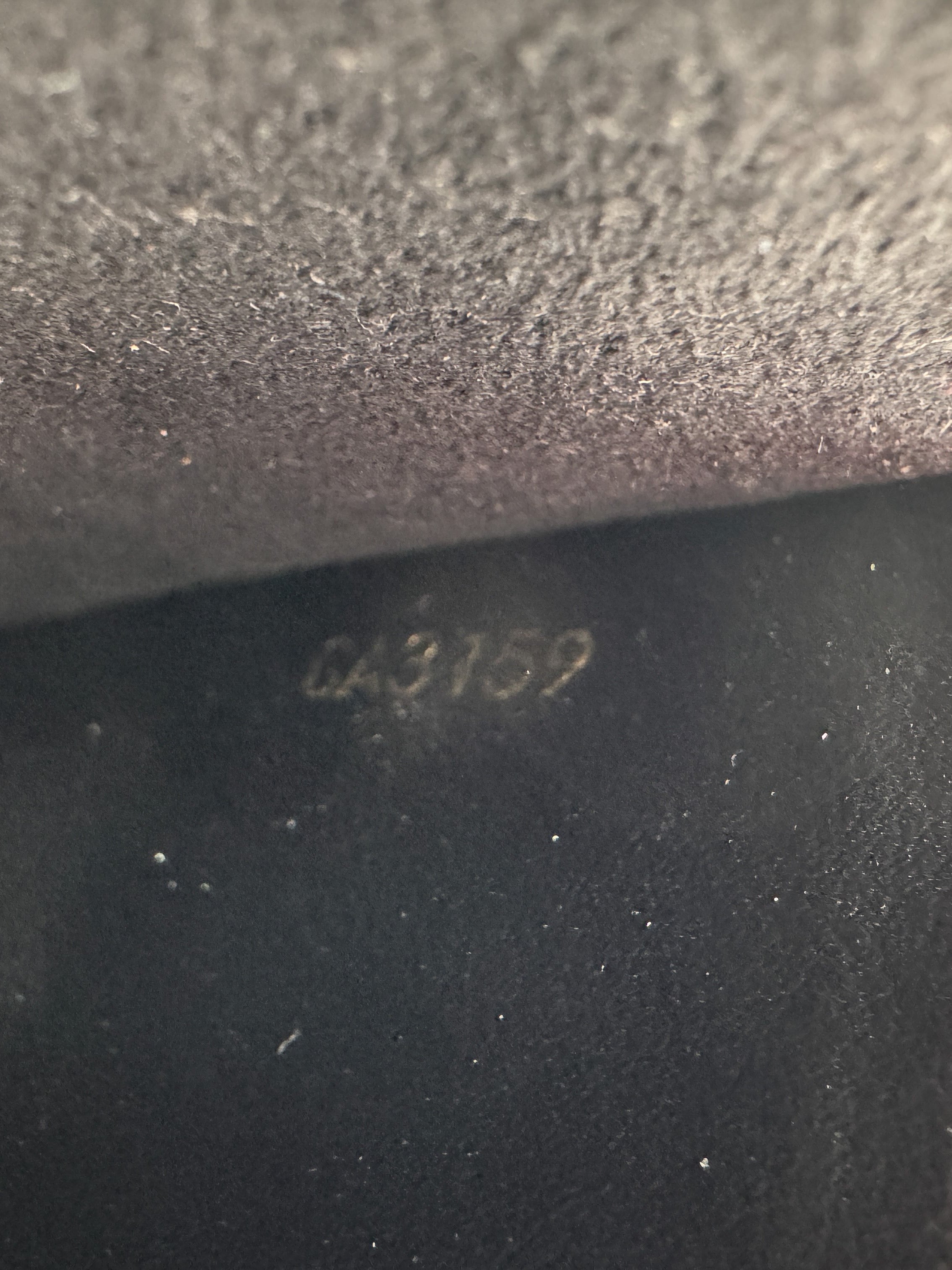 Louis Vuitton damier ebene Vavin chain wallet black CA3159