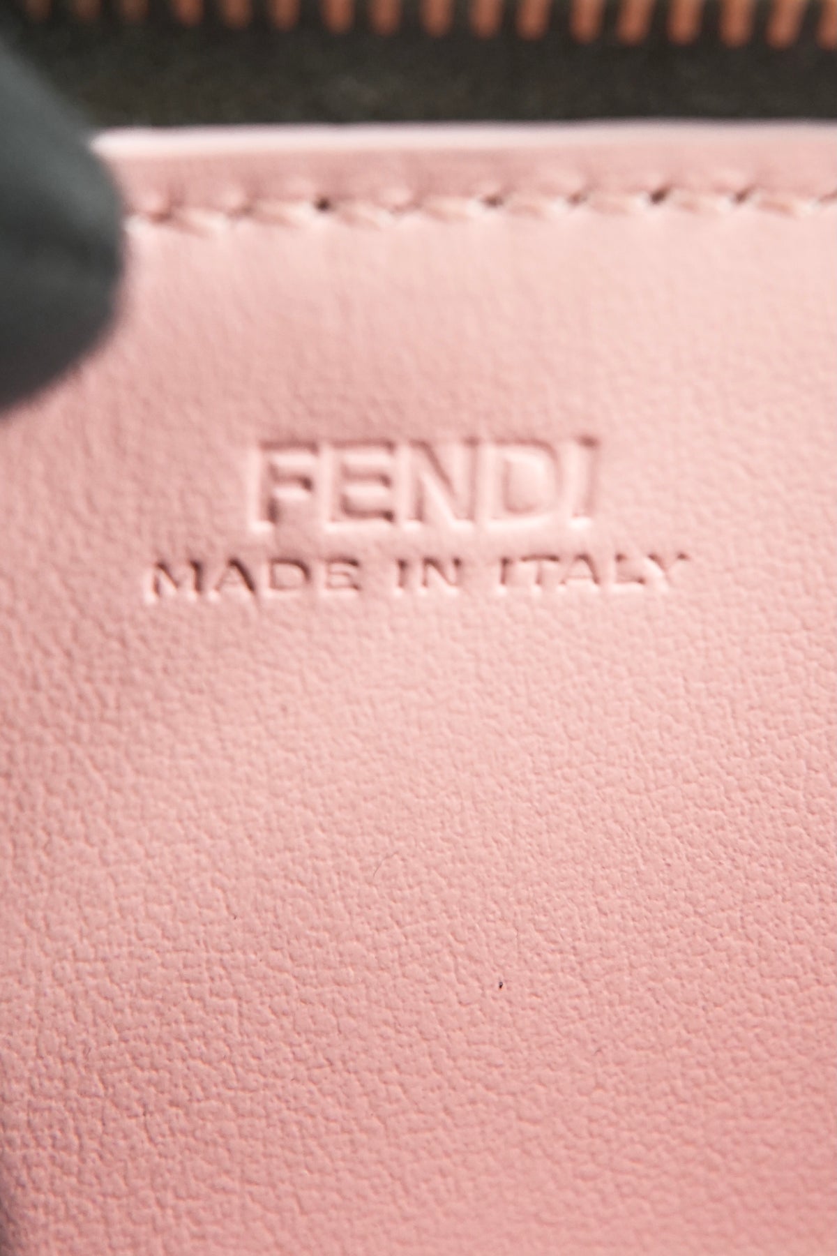 Fendi Monster card case brown, pink 0189