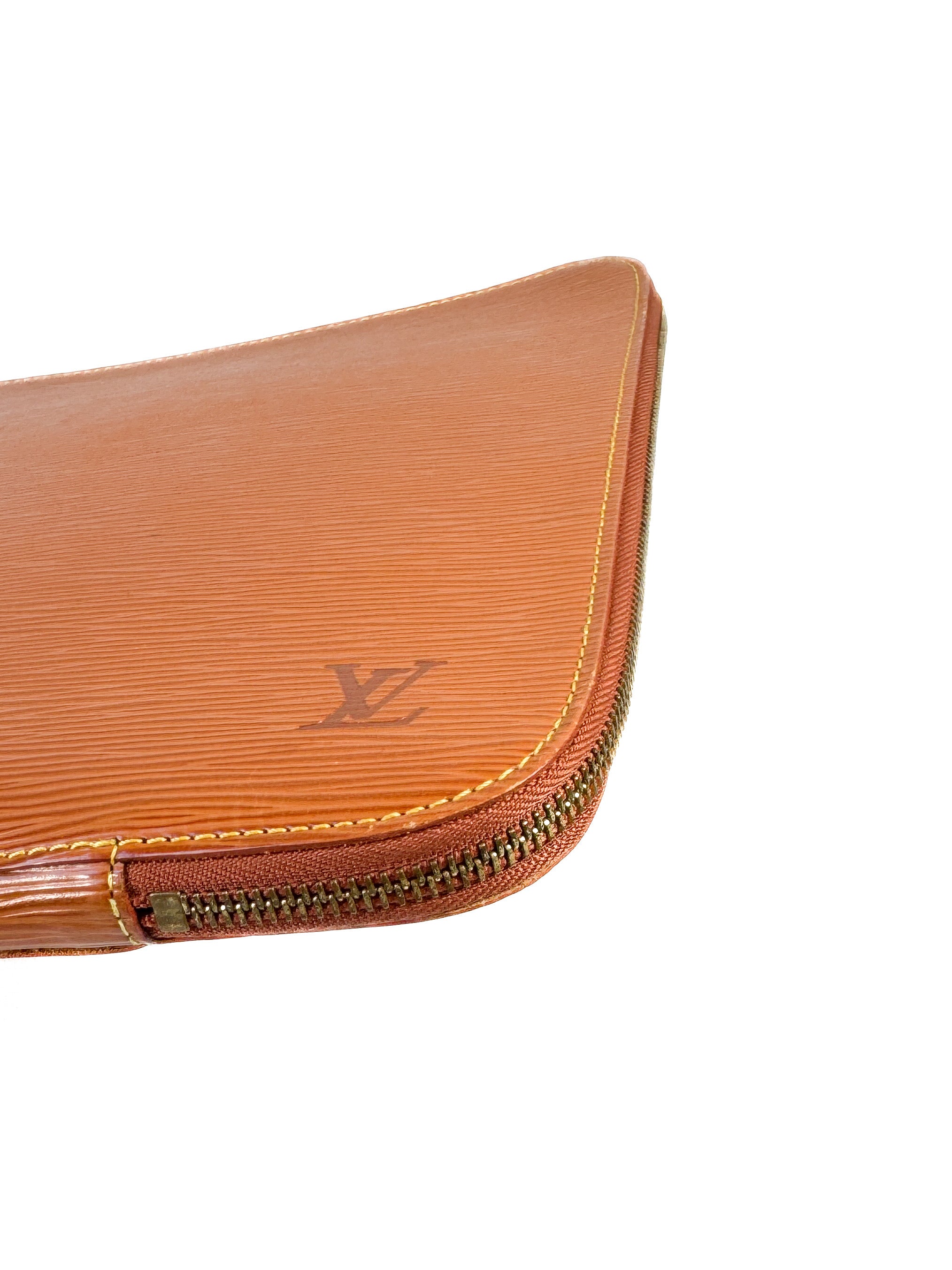 Louis Vuitton epi Cipango Gold porte documents case VI0922