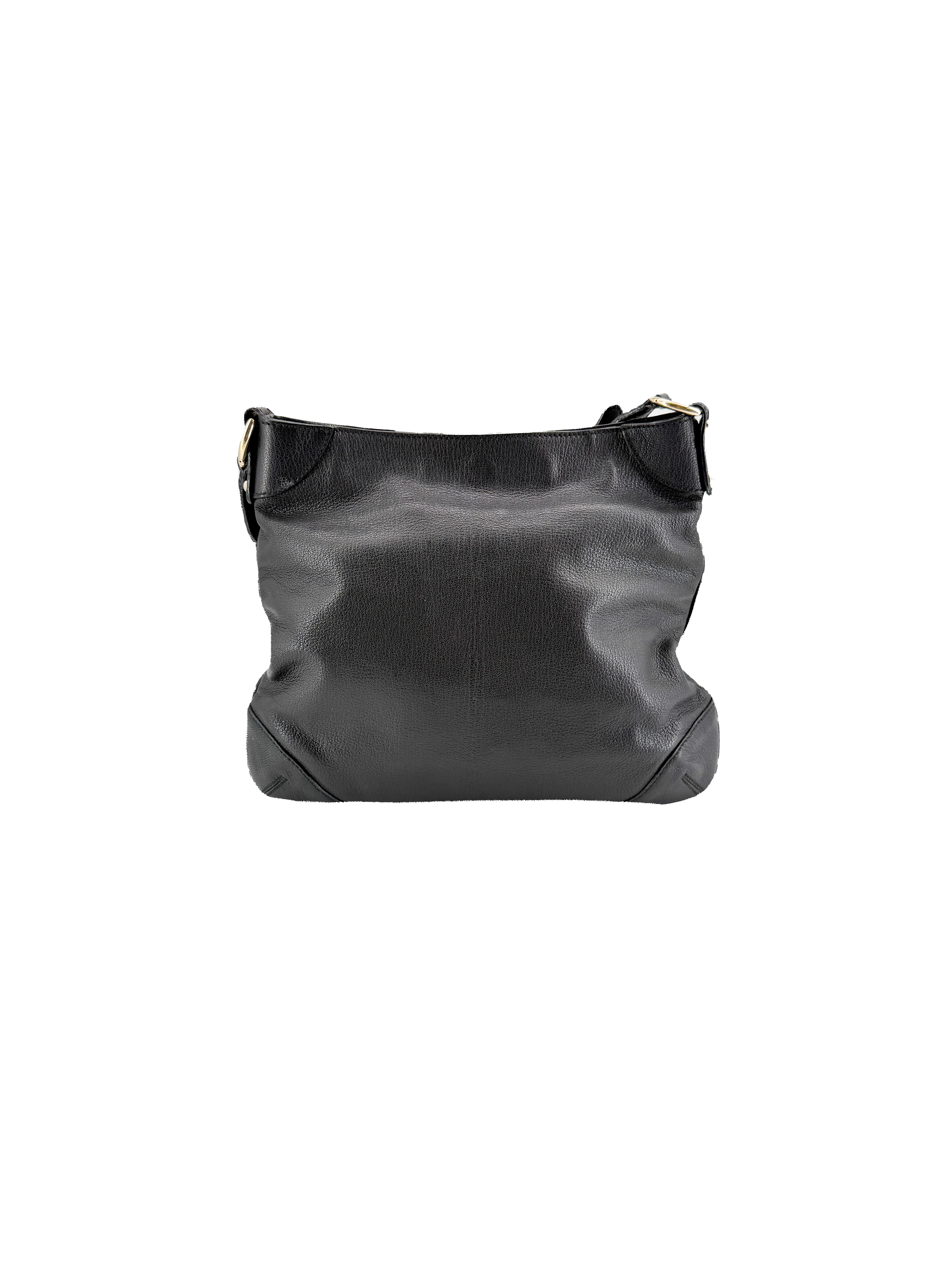 Gucci black leather Princy Chain hobo bag 154392 204992