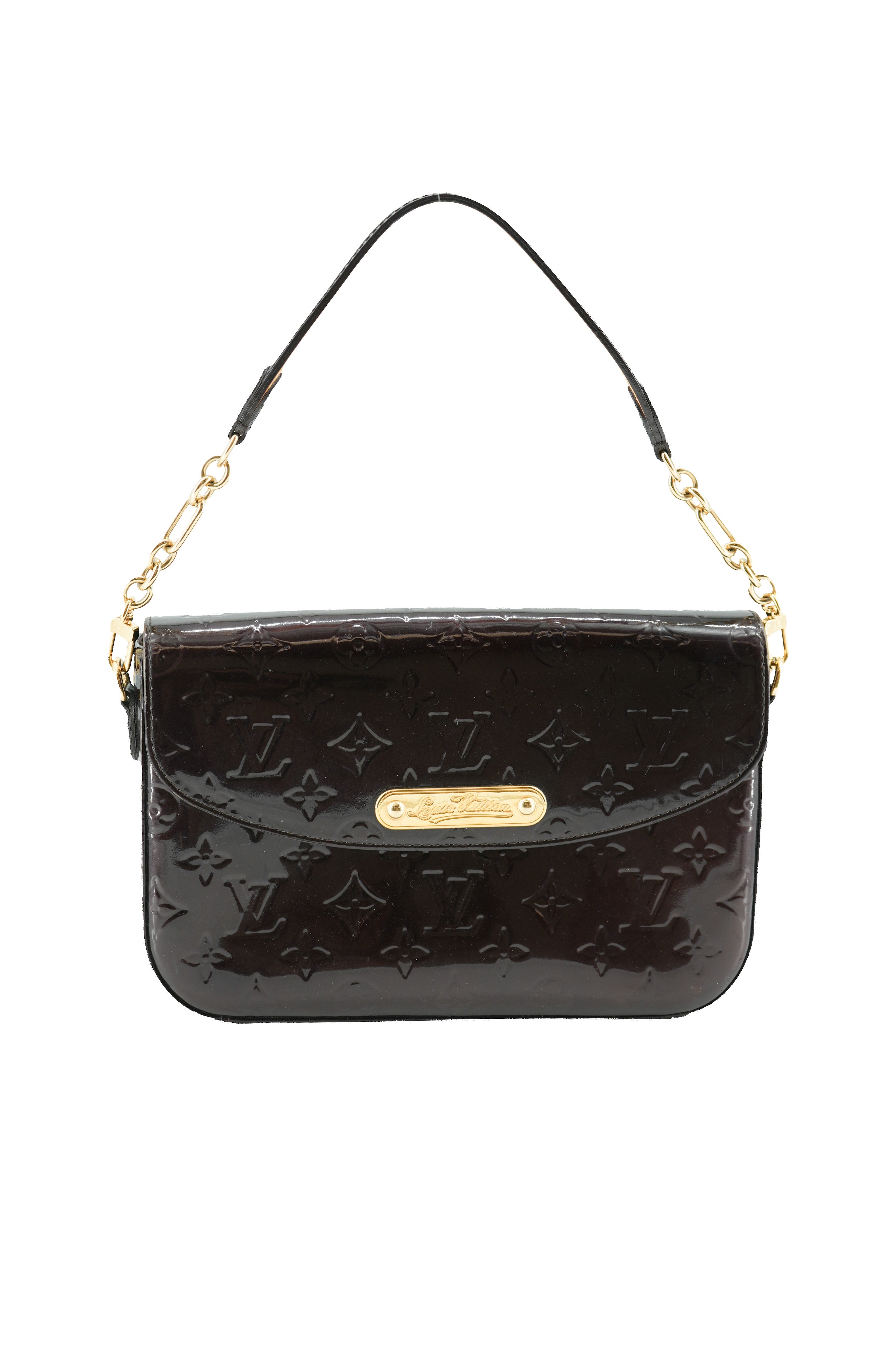 Louis Vuitton monogram vernis Amarante Rodeo drive