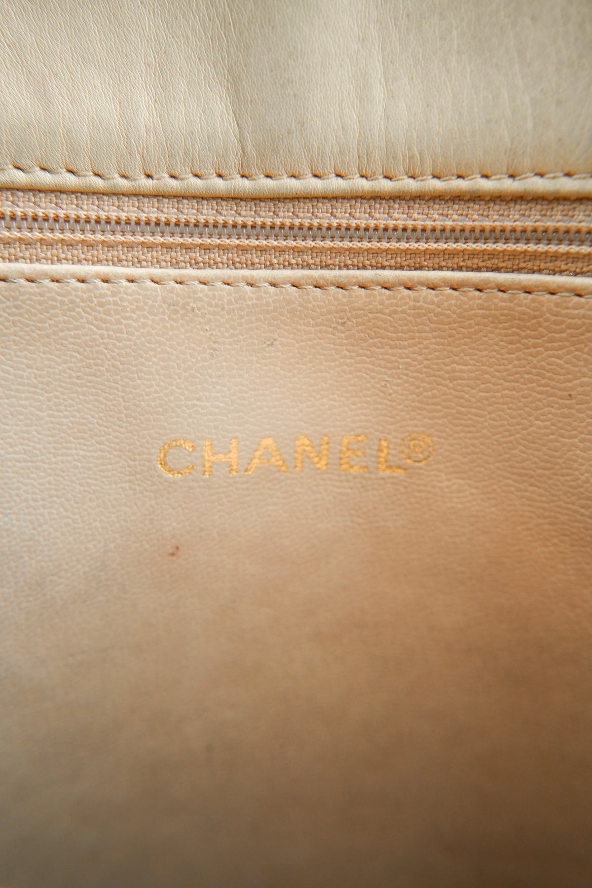 Chanel black leather vintage Timeless tote 1970888