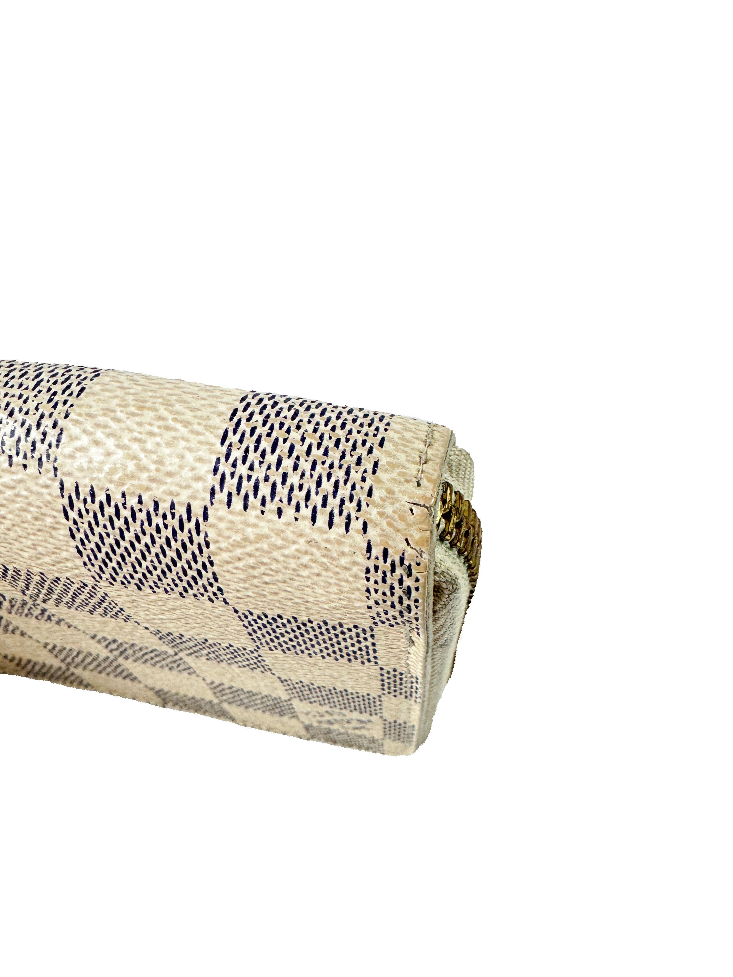 Louis Vuitton damier azur zippy wallet VI4047