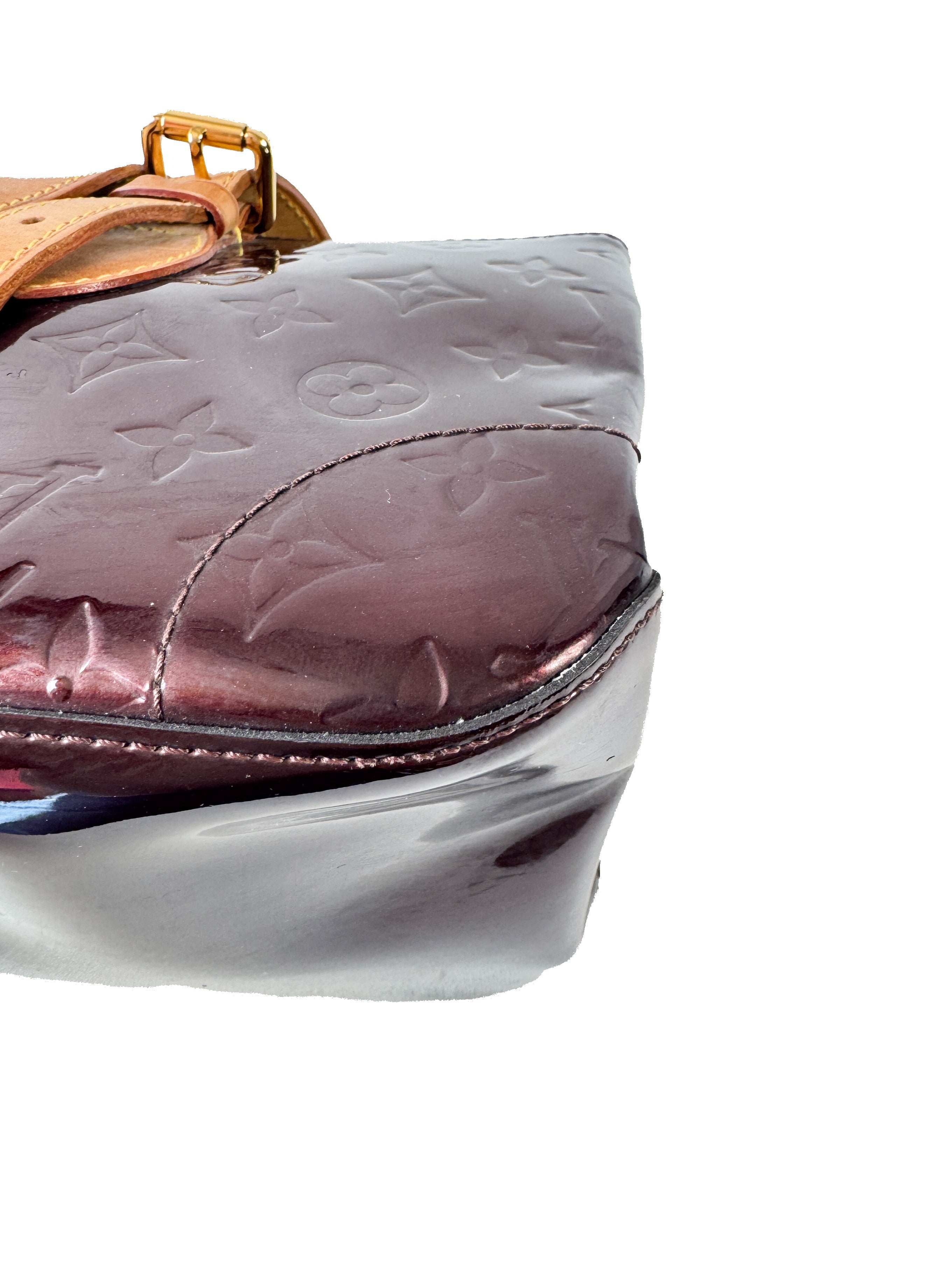 Louis Vuitton vernis rosewood ave bag SL4007