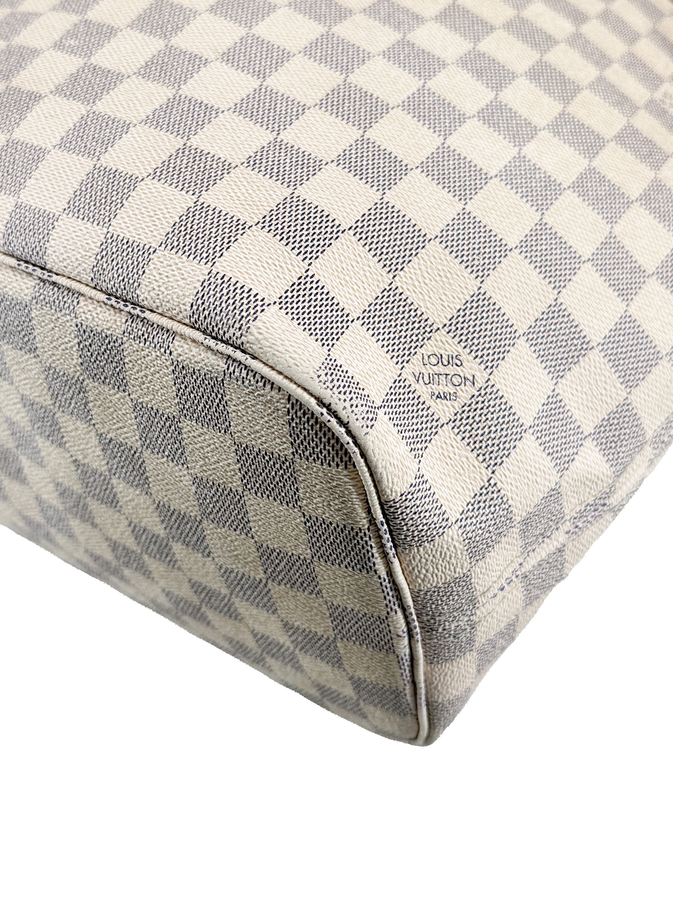 Louis Vuitton damier azur neverfull MM SD2132