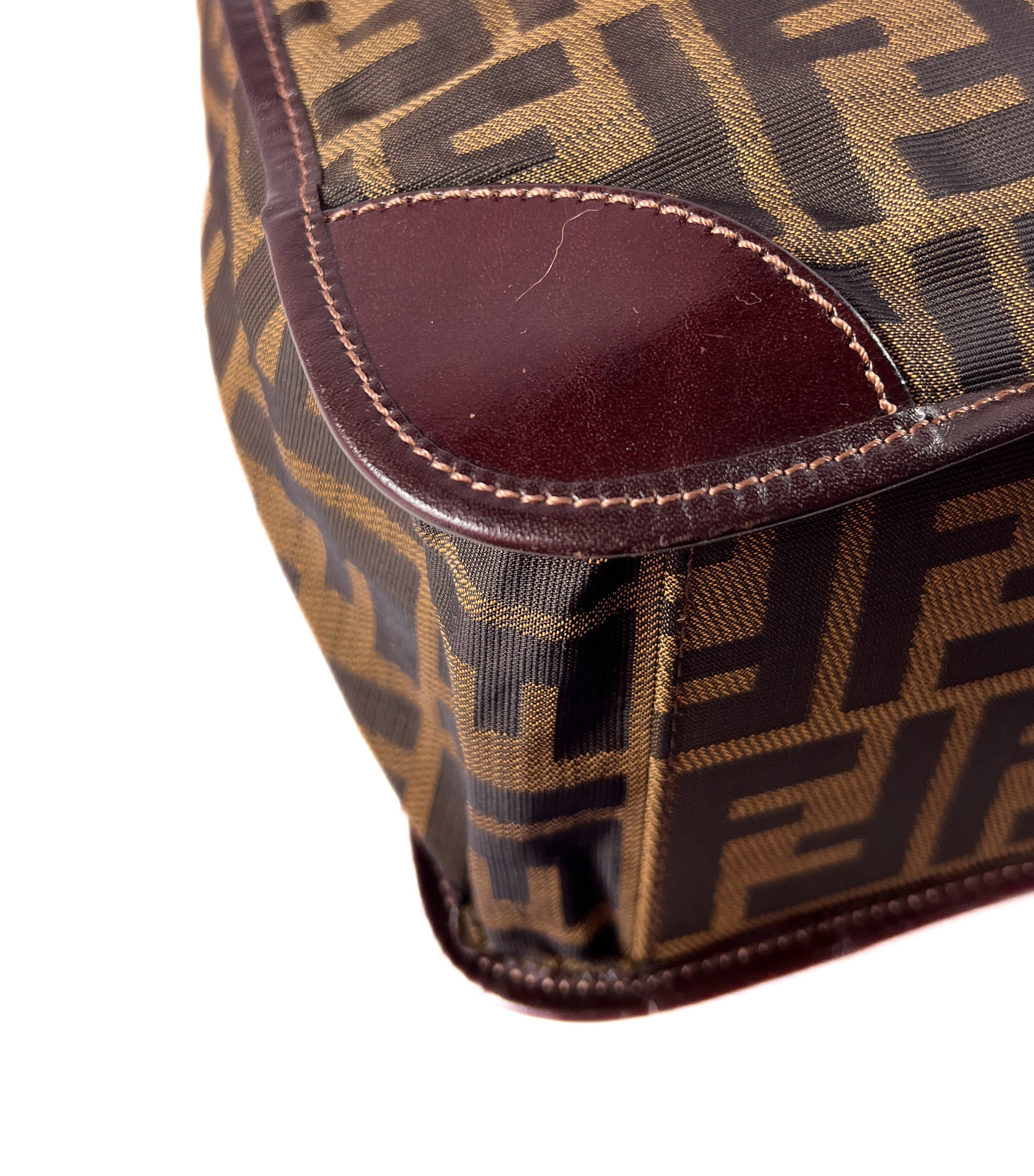 Fendi zucca jacquard foldable tote