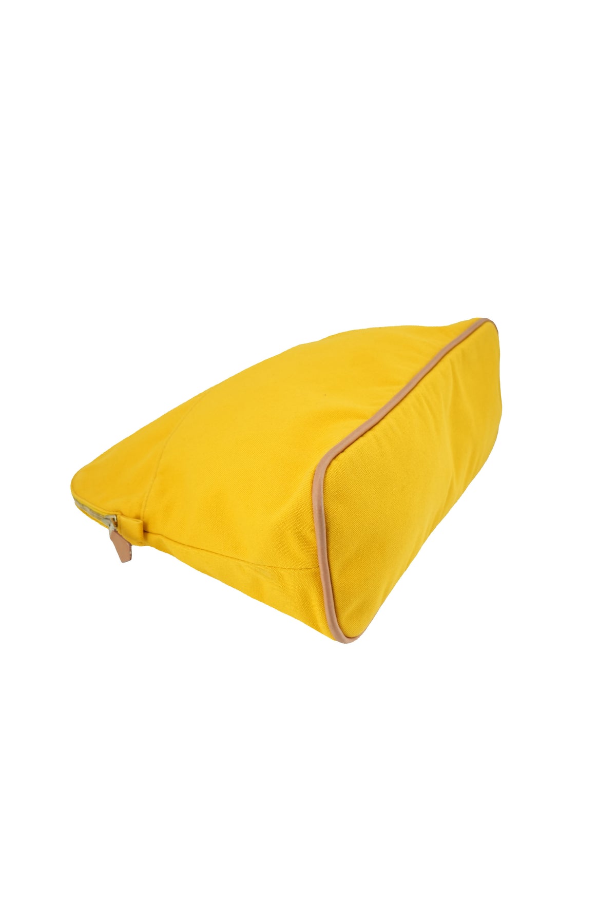 Hermès yellow Bolide TGM pouch