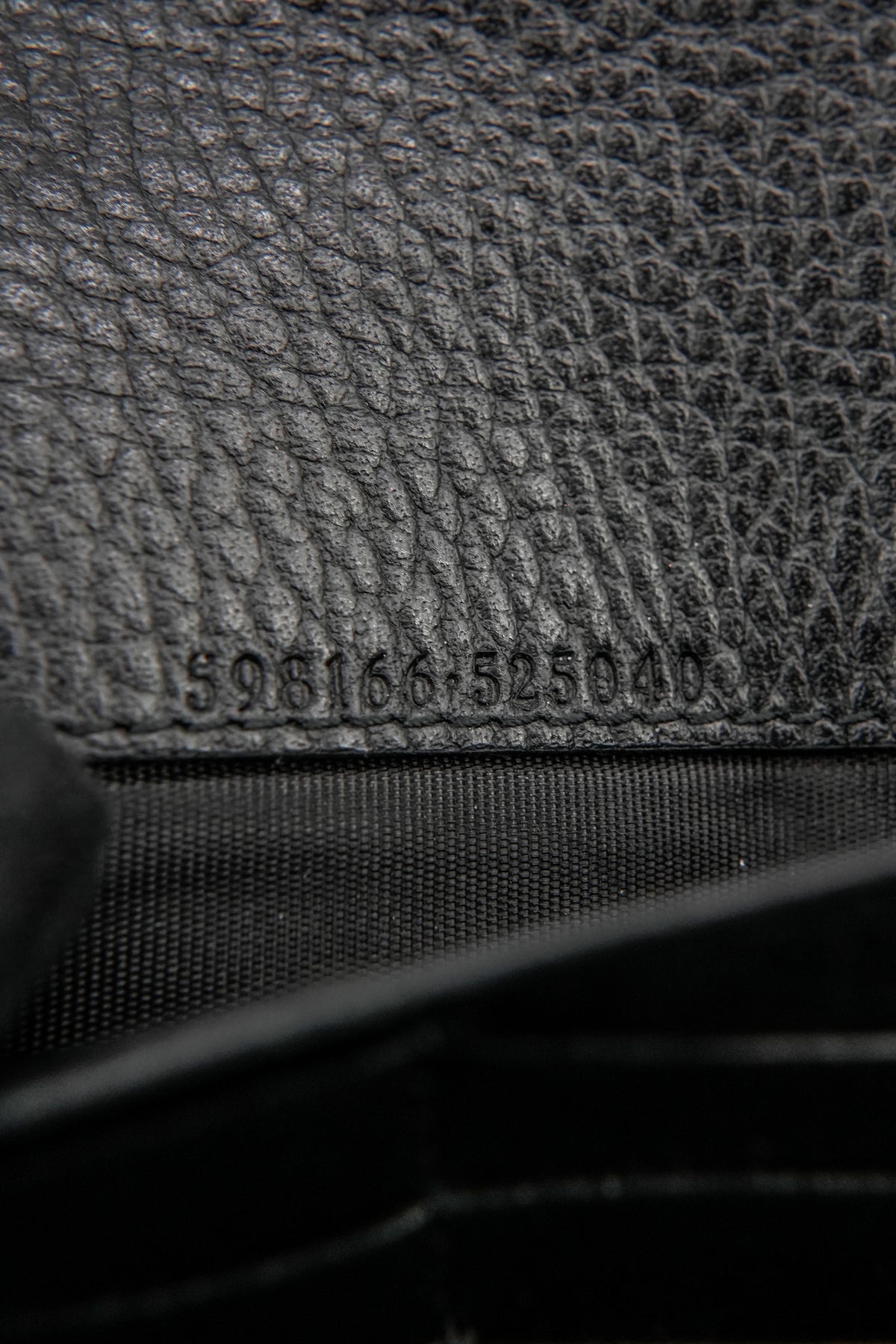 Gucci black long Interlocking GG wallet 598166 525040