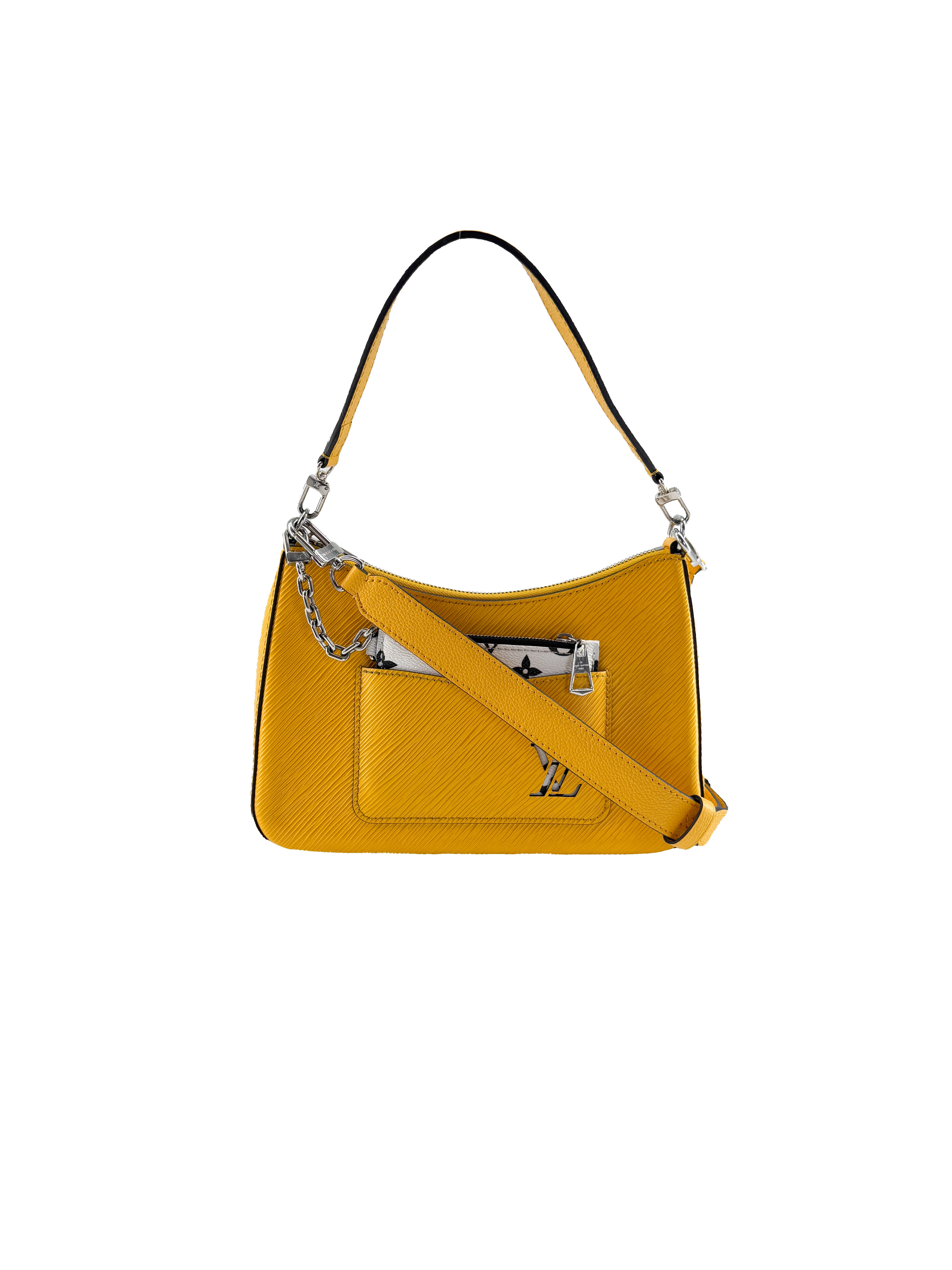 Louis Vuitton Marelle Epi Leather Handbag Sunflower NFC - My Girlfriend's Wardrobe LLC
