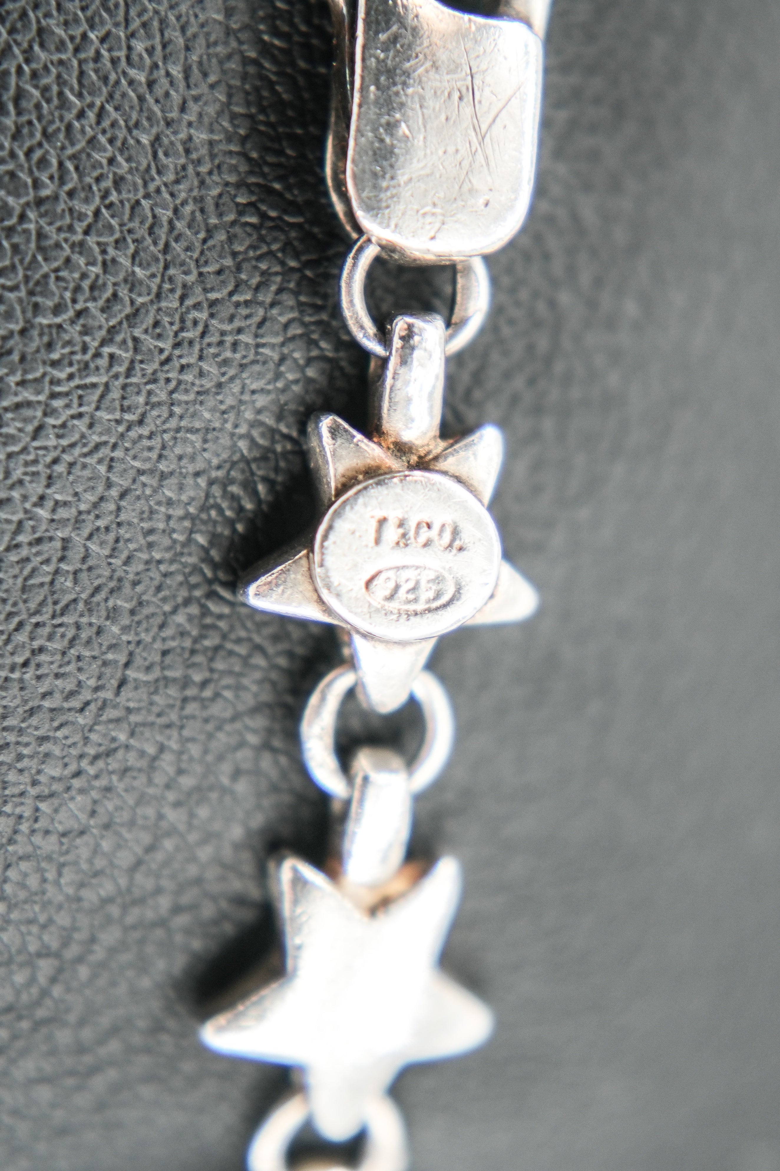 Tiffany & Co sterling silver star bracelet