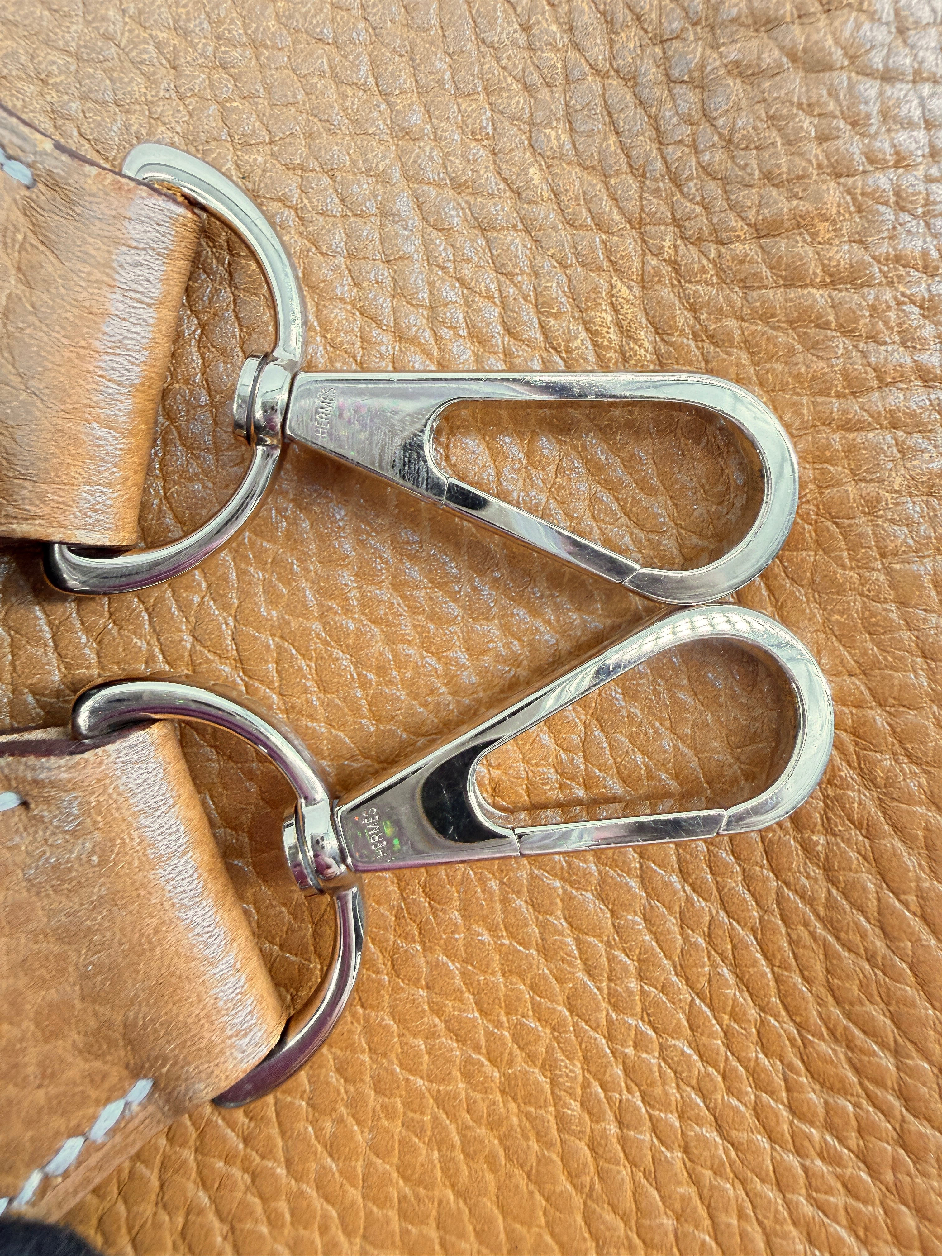 Hermès brown Evelyne 1 PM square B