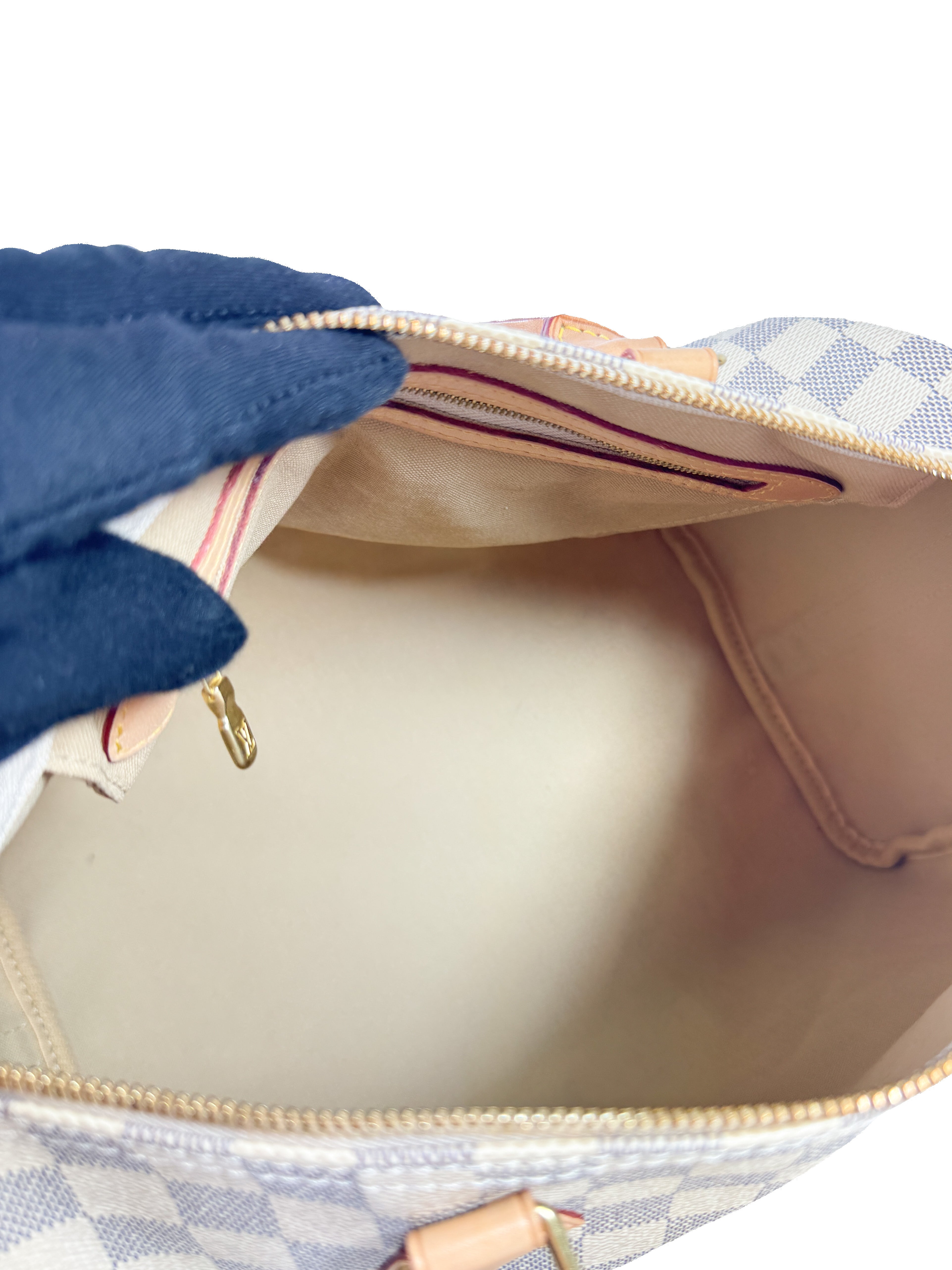 Louis Vuitton damier azur Speedy 30 bandouliere SD4147