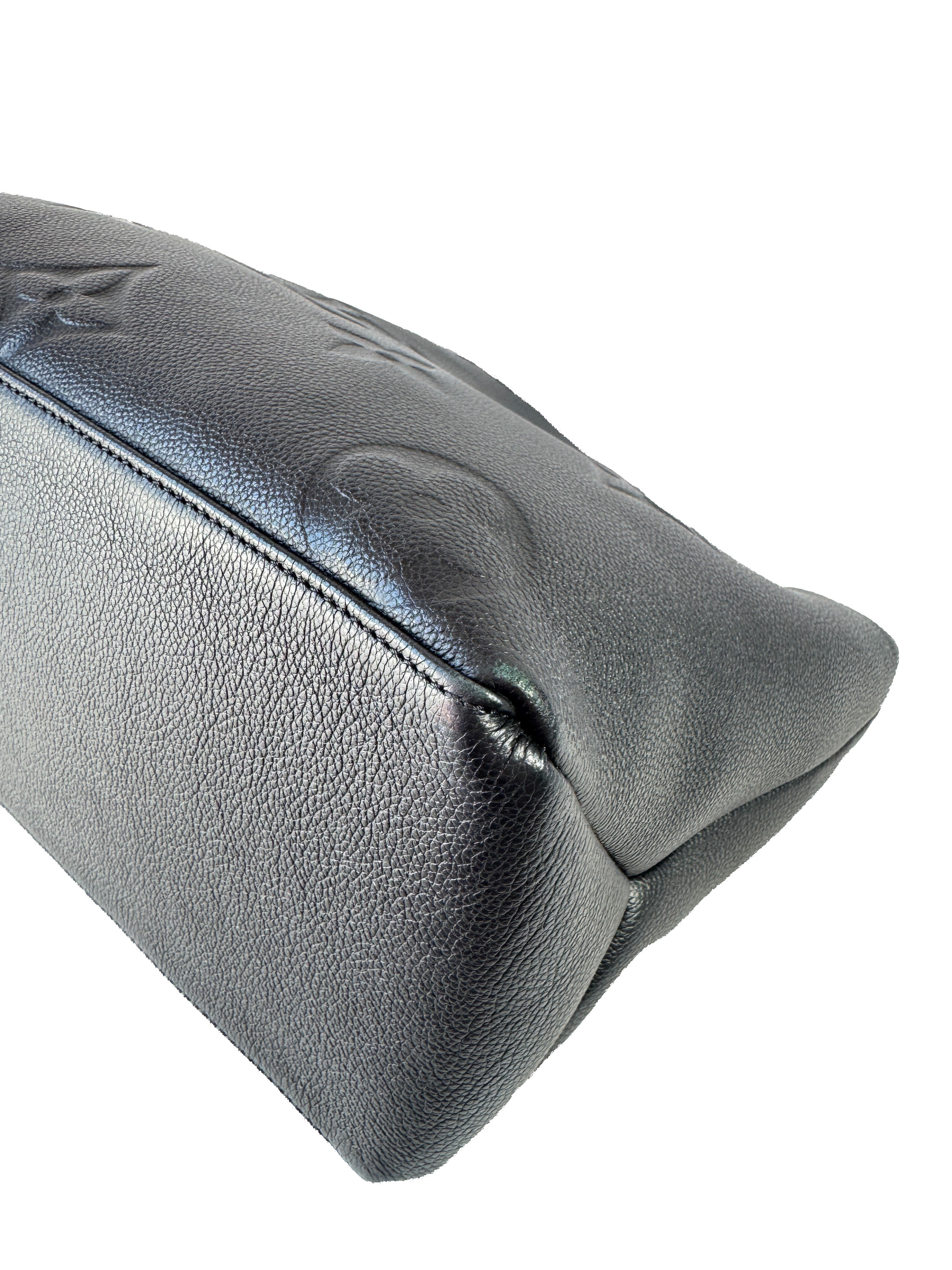 Louis Vuitton black Empreinte Grand Palais MM Shoulder Bag NFC