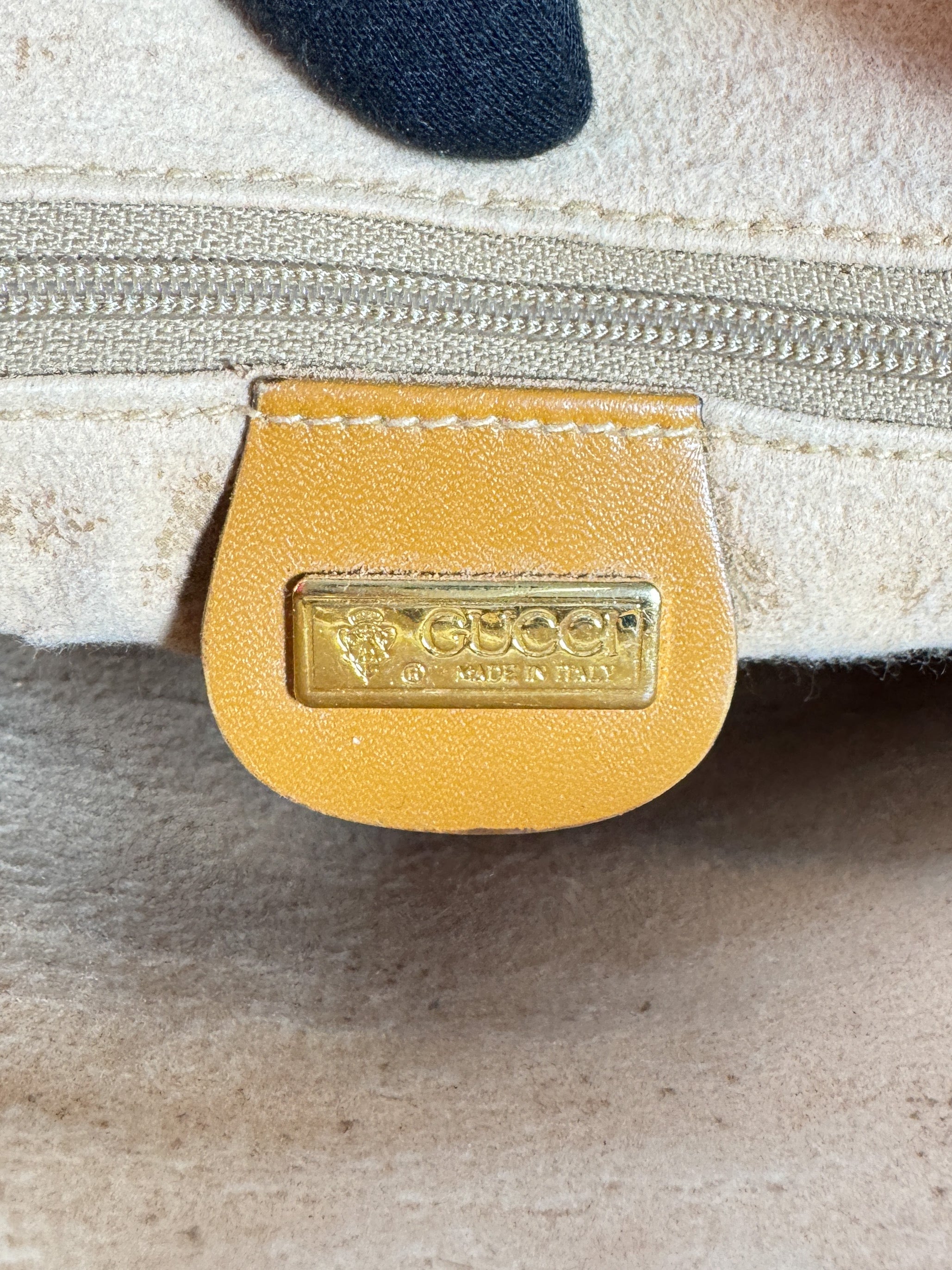 Gucci brown micro GG crossbody 001-113-0942