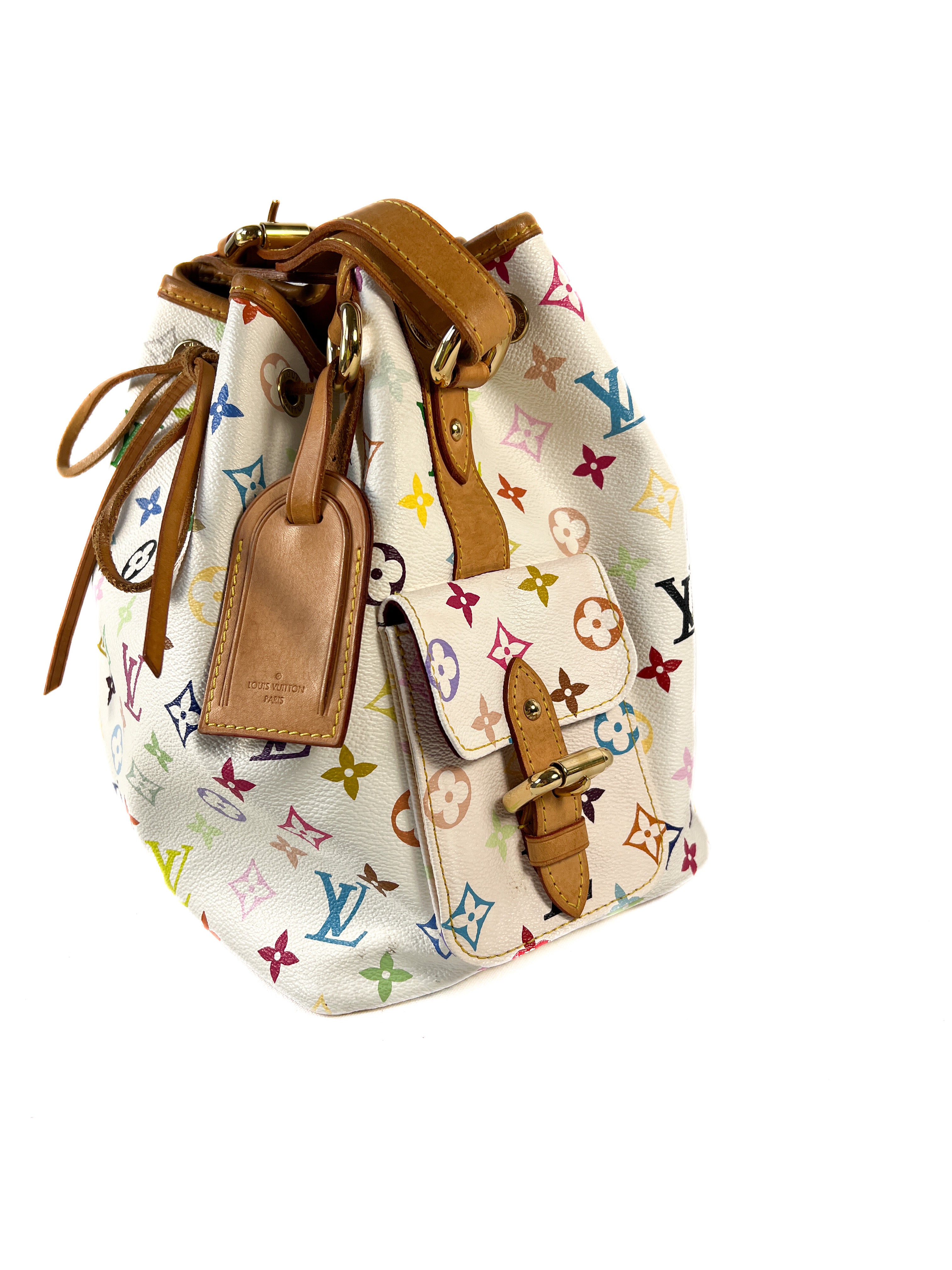 Louis Vuitton monogram multicolor petite noe CA1005