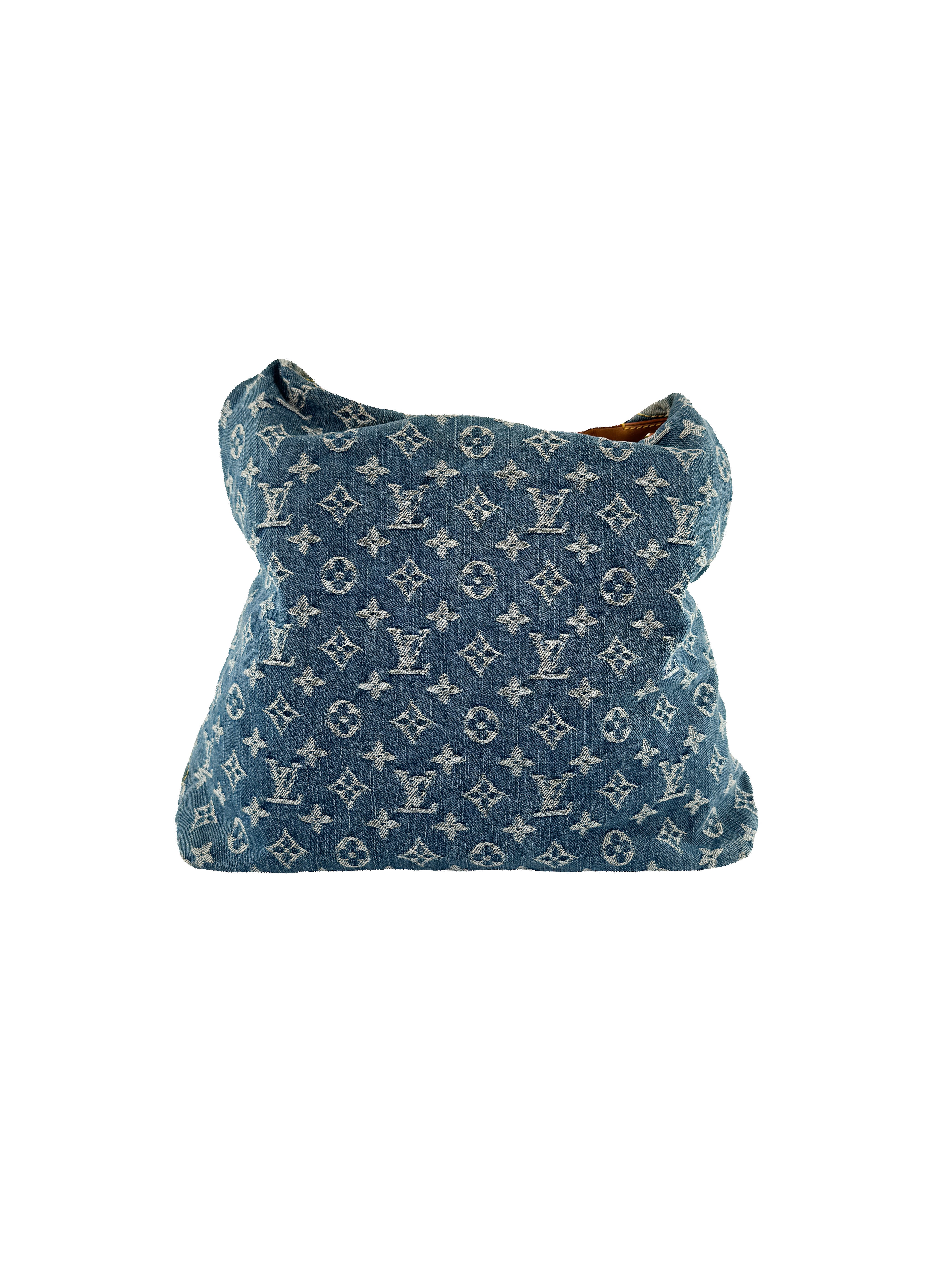 Louis Vuitton monogram denim Baggy GM FL1005