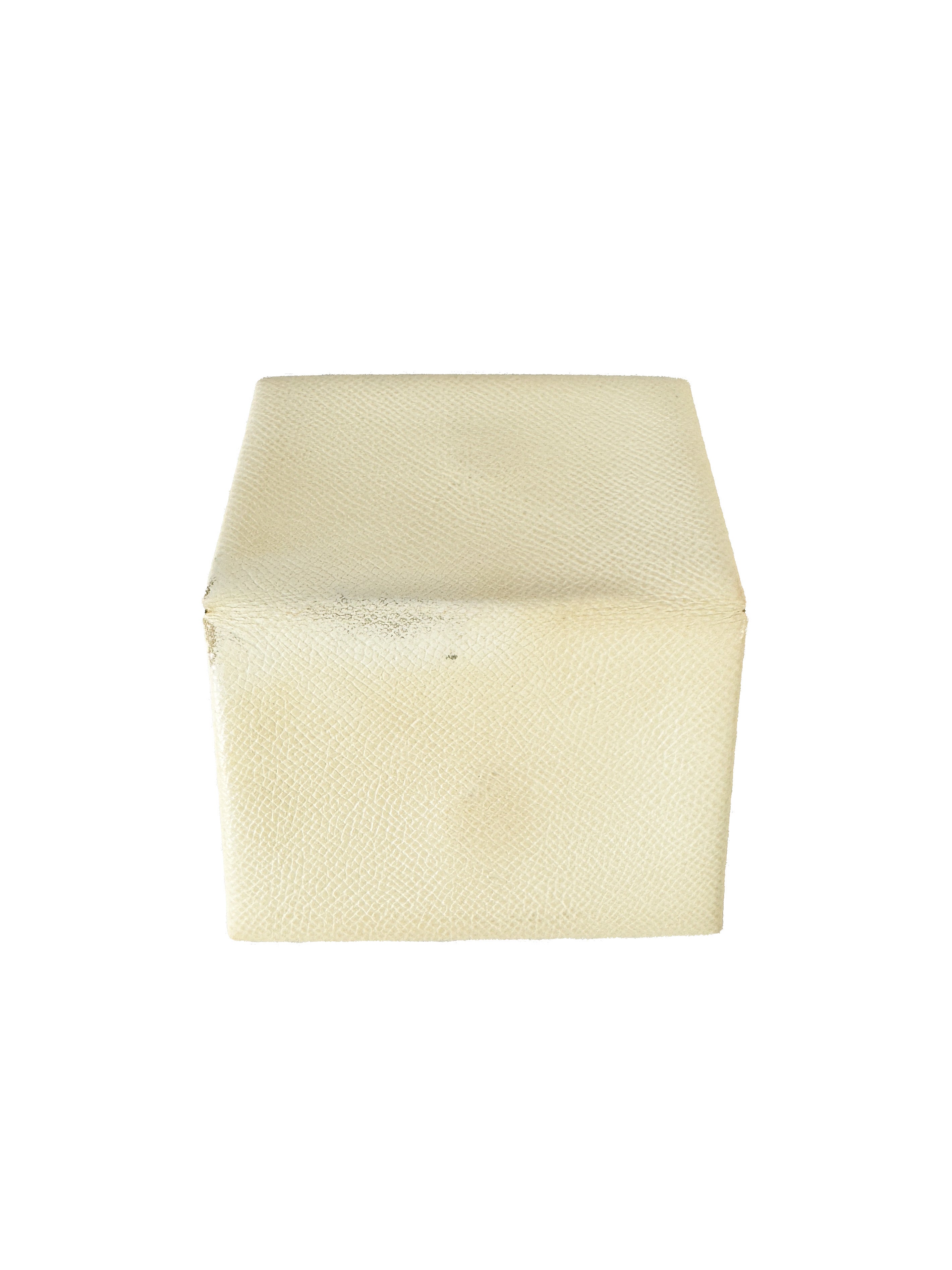 Hermès cream Calvi cardholder ZSI012DB