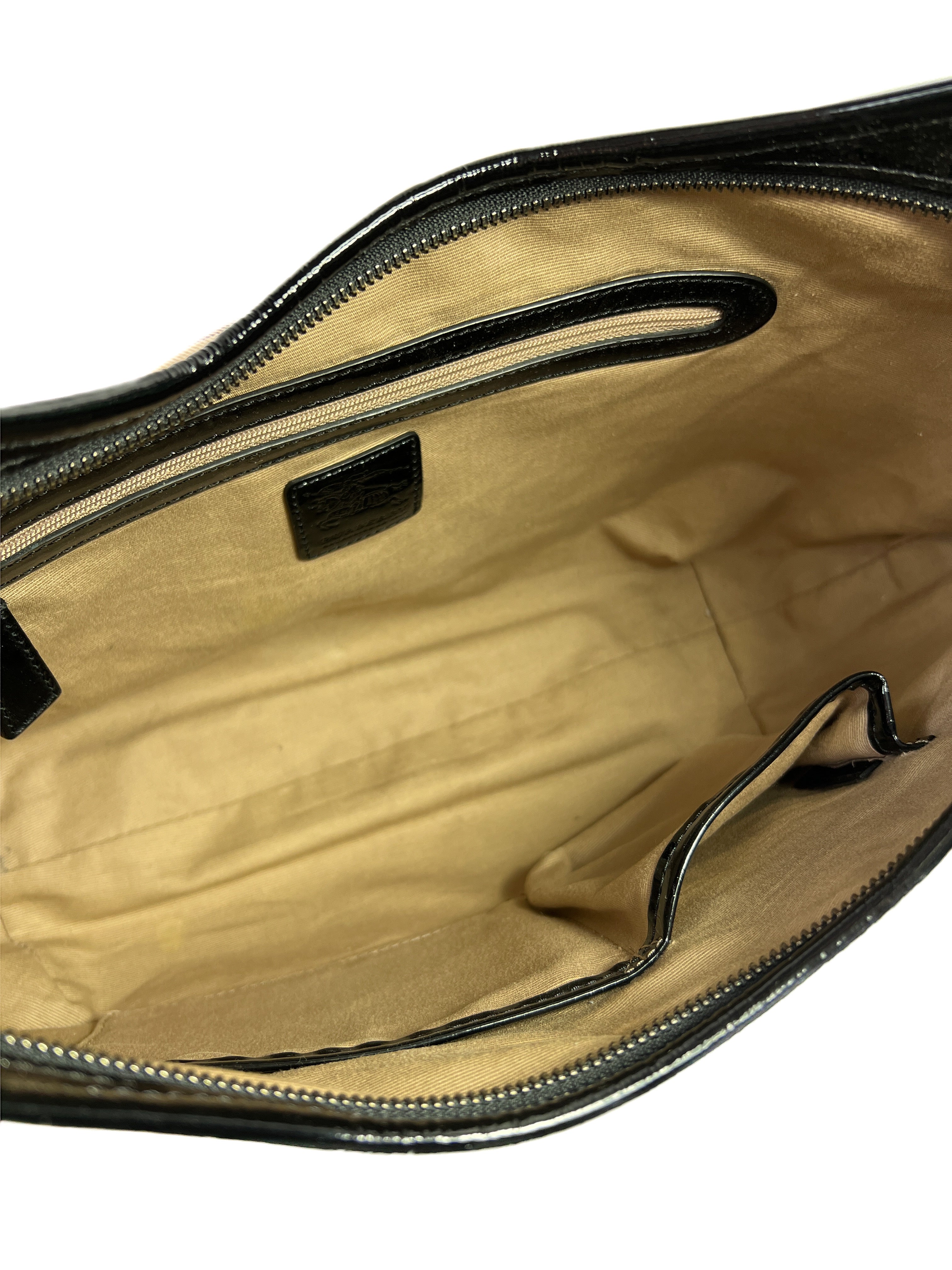 Burberry supernova check hobo shoulder bag