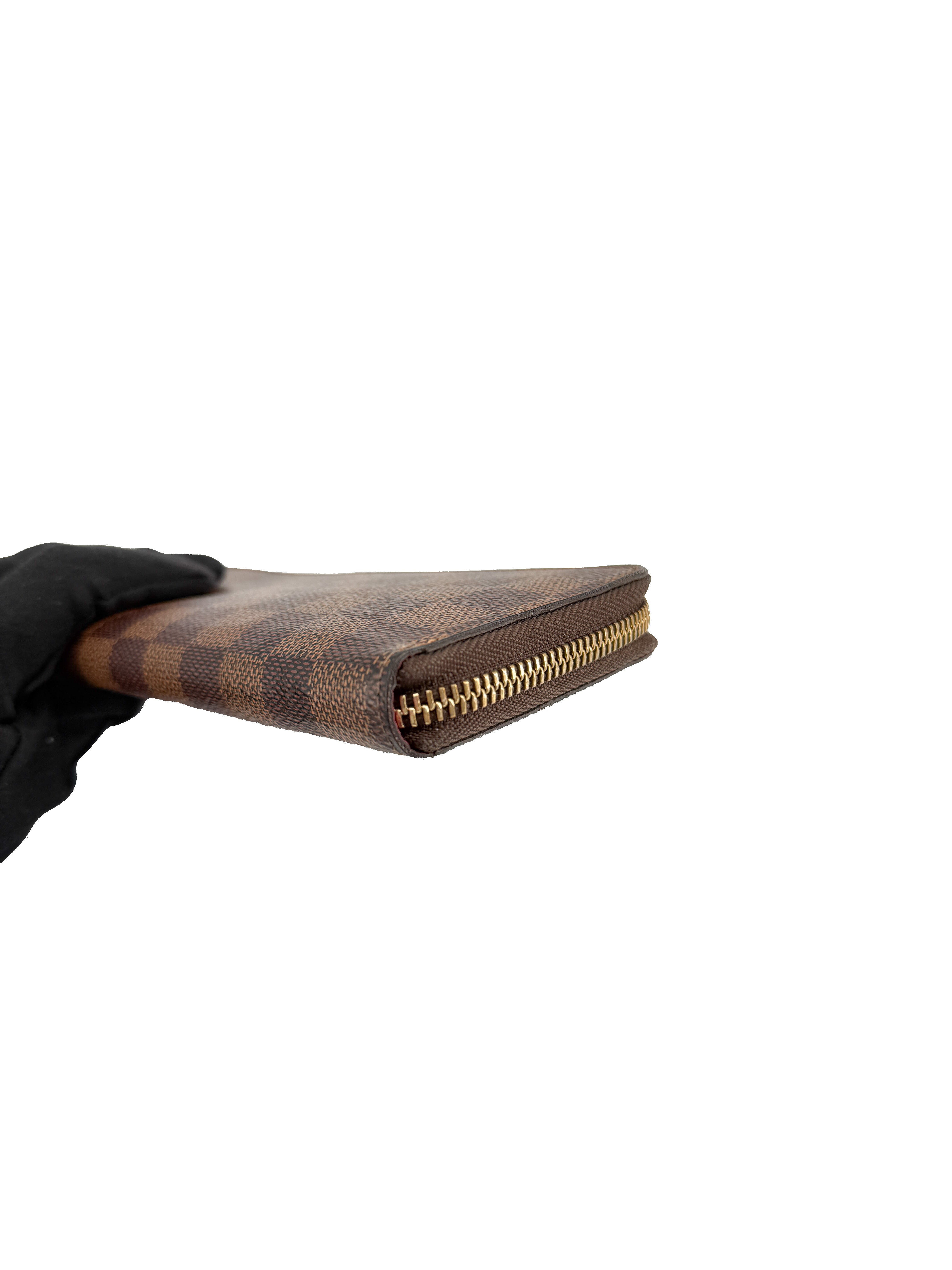 Louis Vuitton damier ebene Clemence wallet SF0281