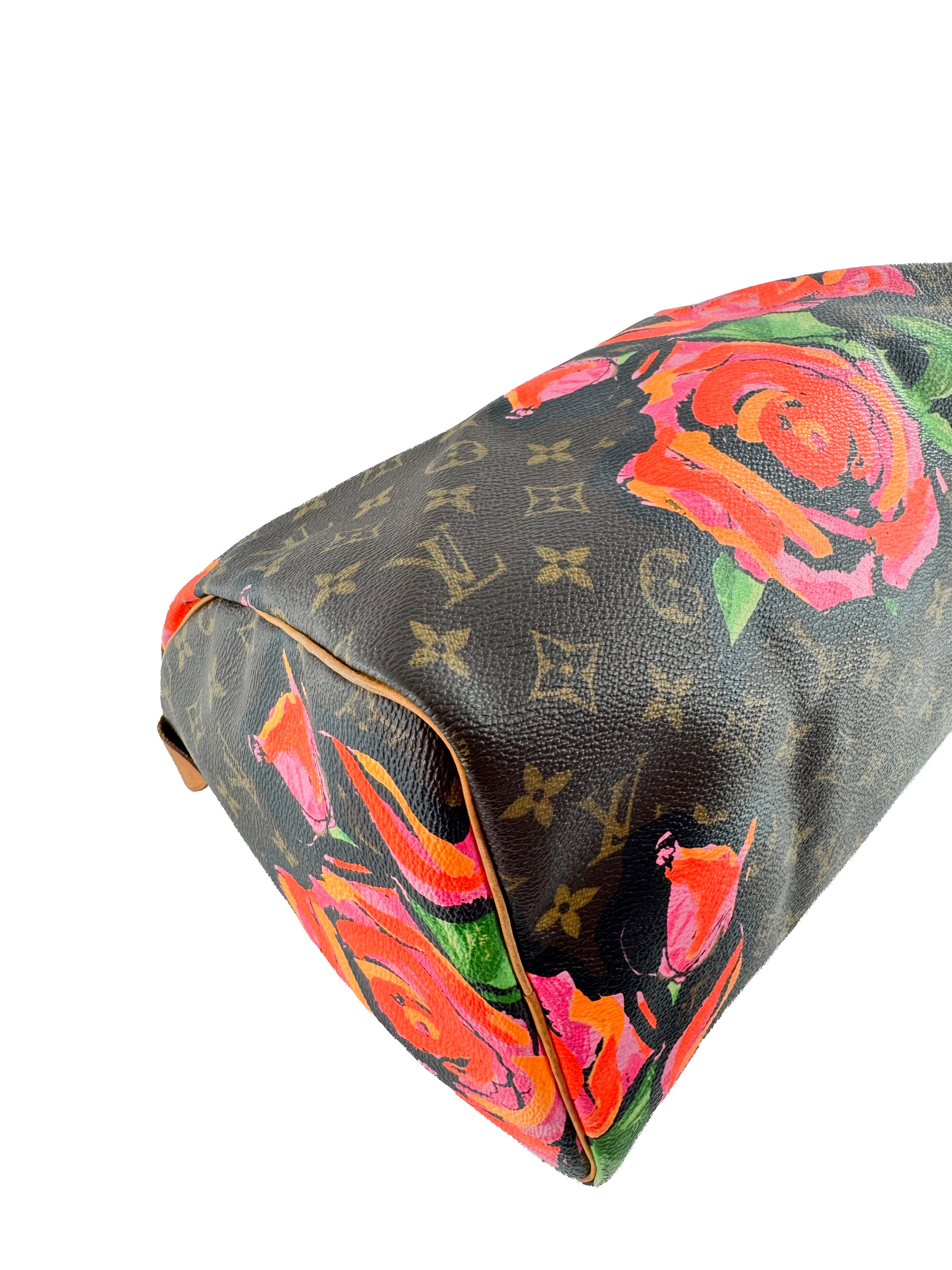 Louis Vuitton Limited Edition Stephen Sprouse Roses Speedy 30 SP4058