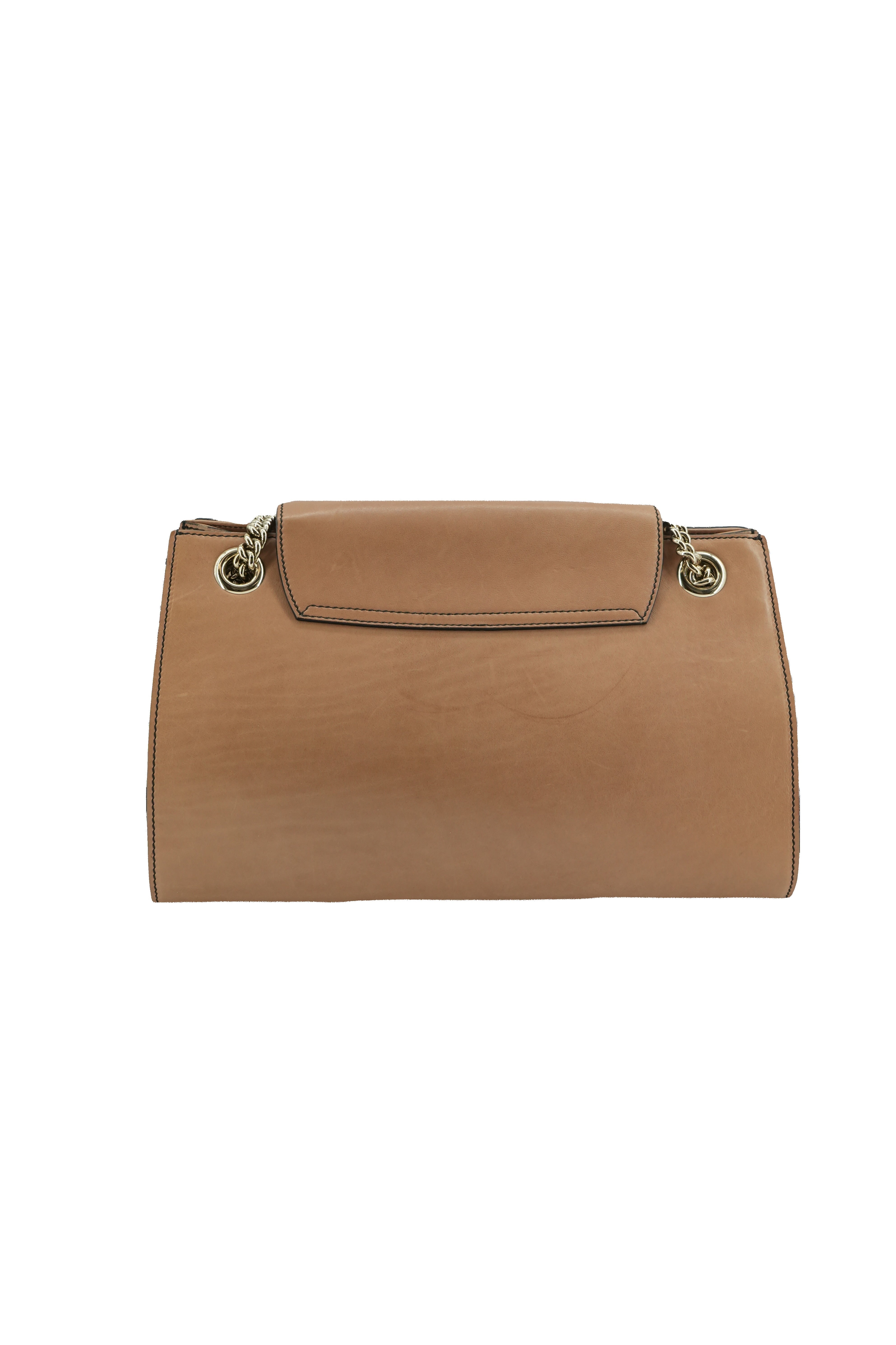 Gucci brown Emily chain flap bag 295403 527066