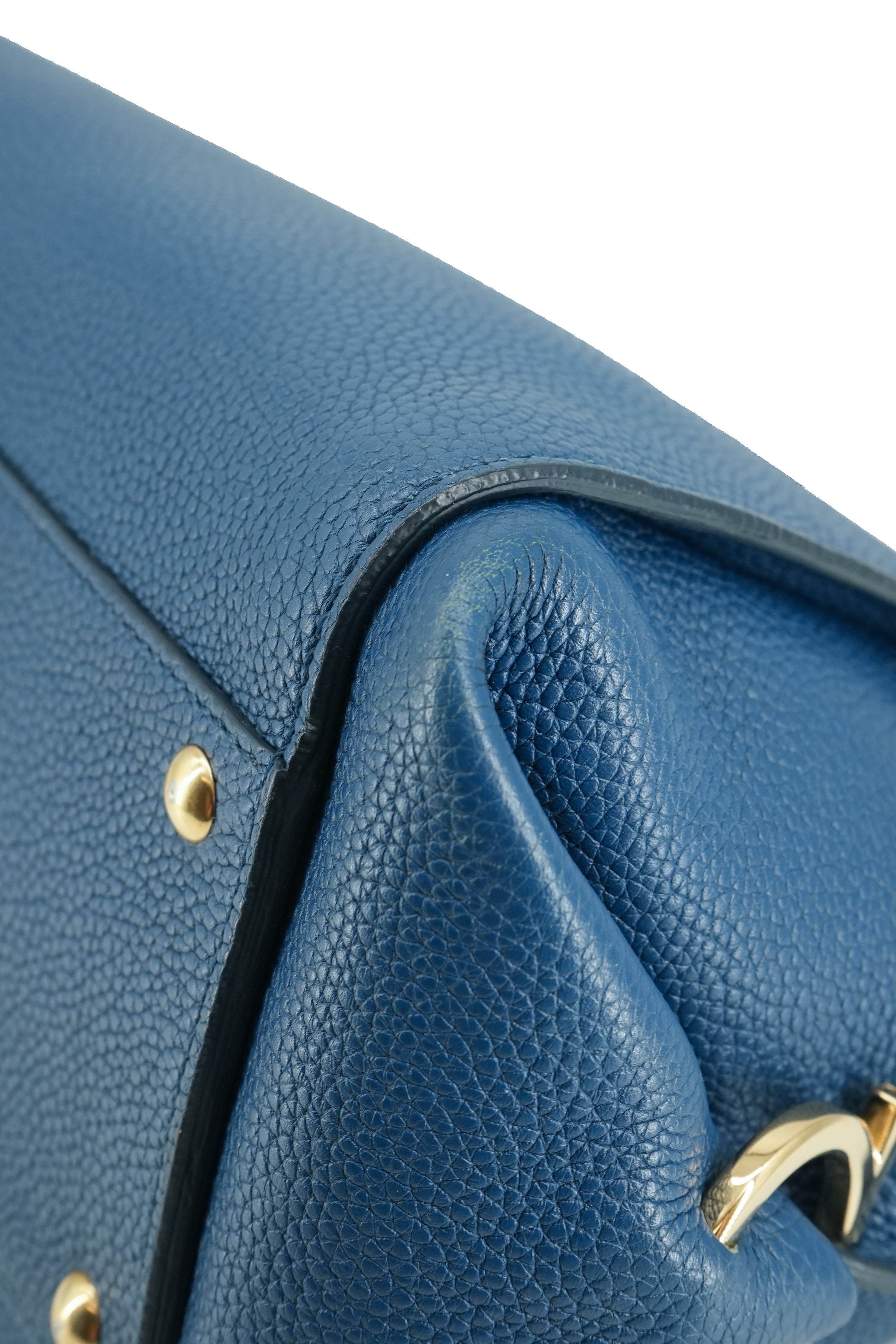 Salvatore Ferragamo blue small Sofia satchel BW-21 F606