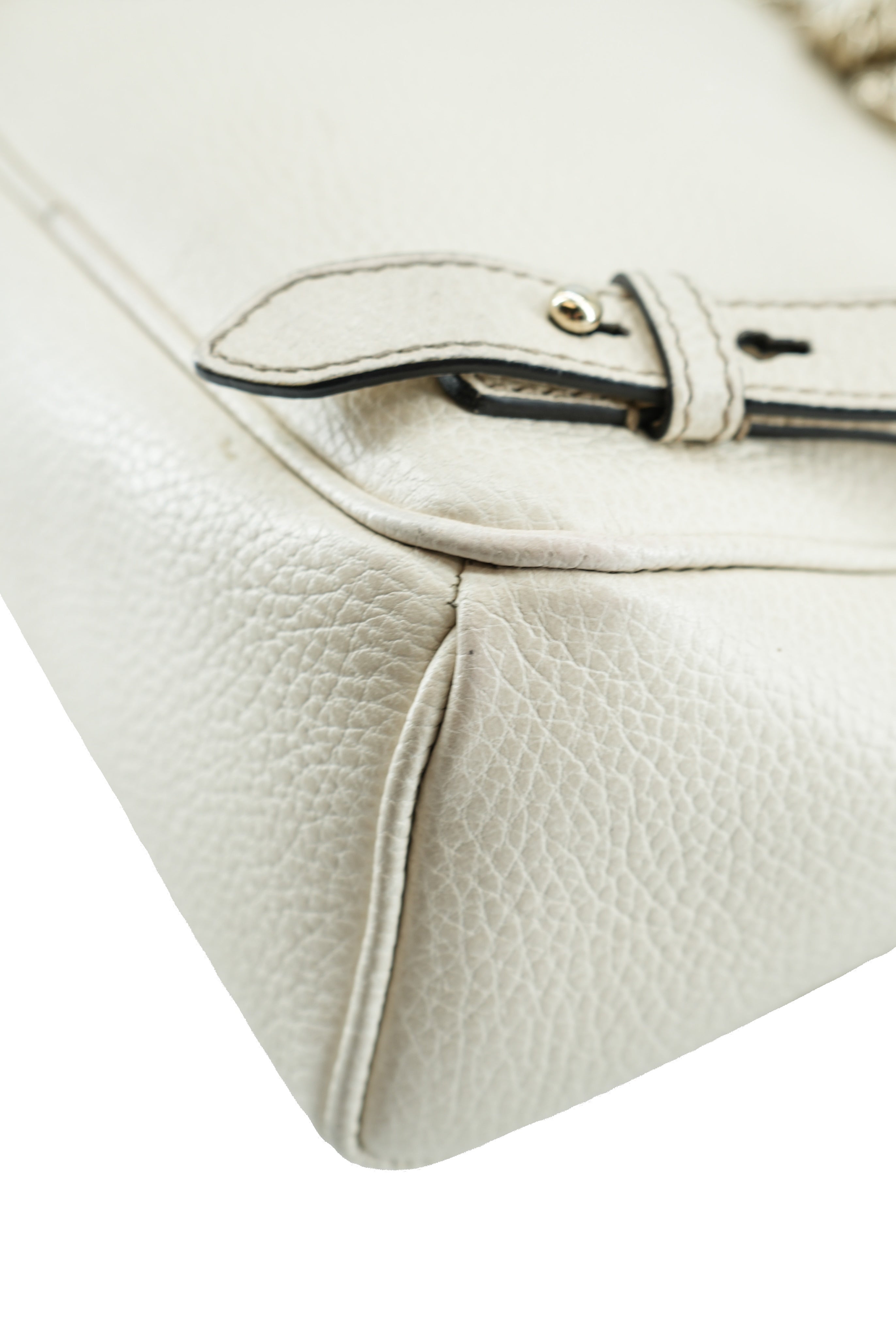 Gucci off white Soho interlocking G chain backpack 431570 520981