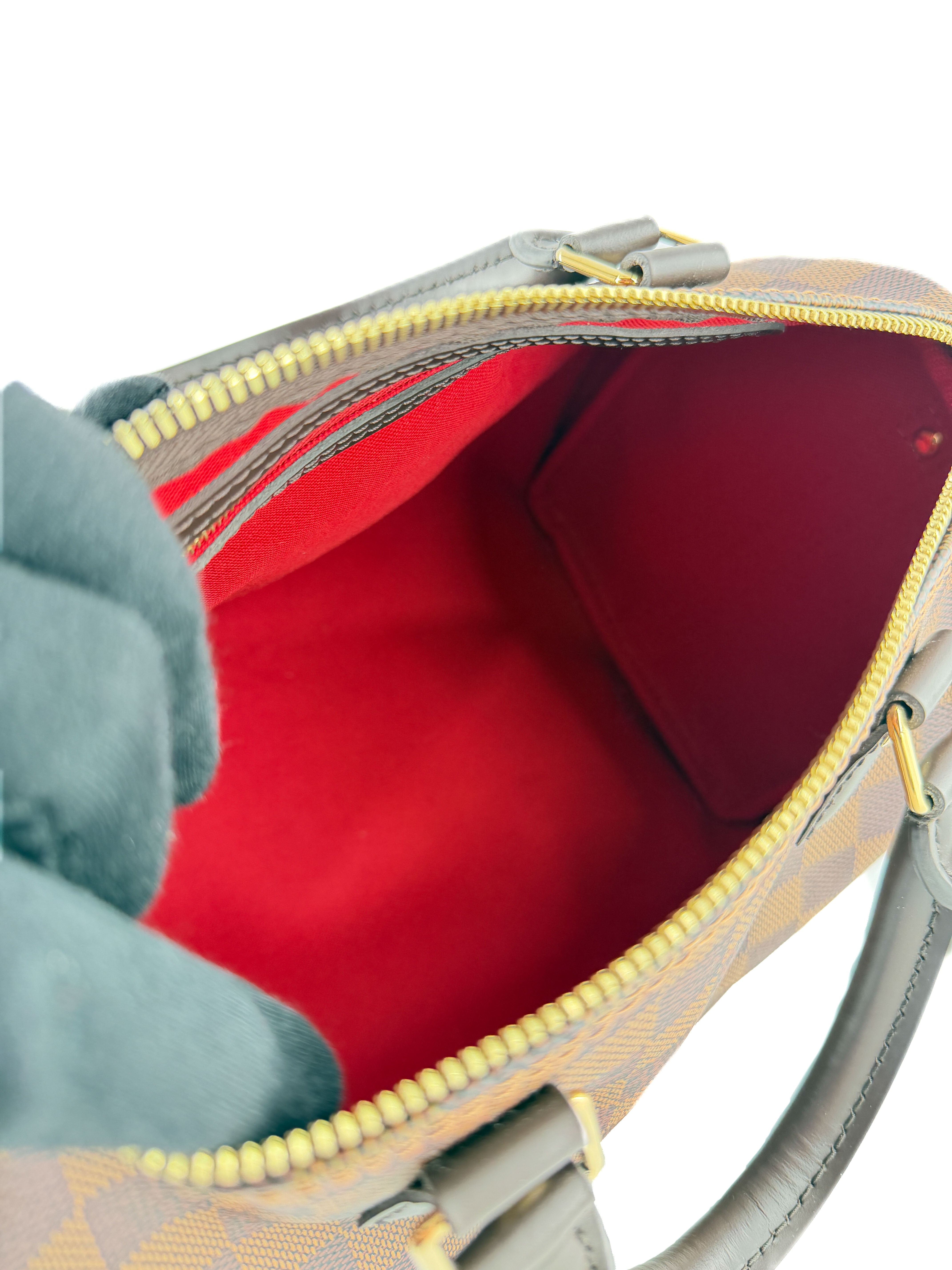 Louis Vuitton damier ebene Speedy 25 bandouliere NFC