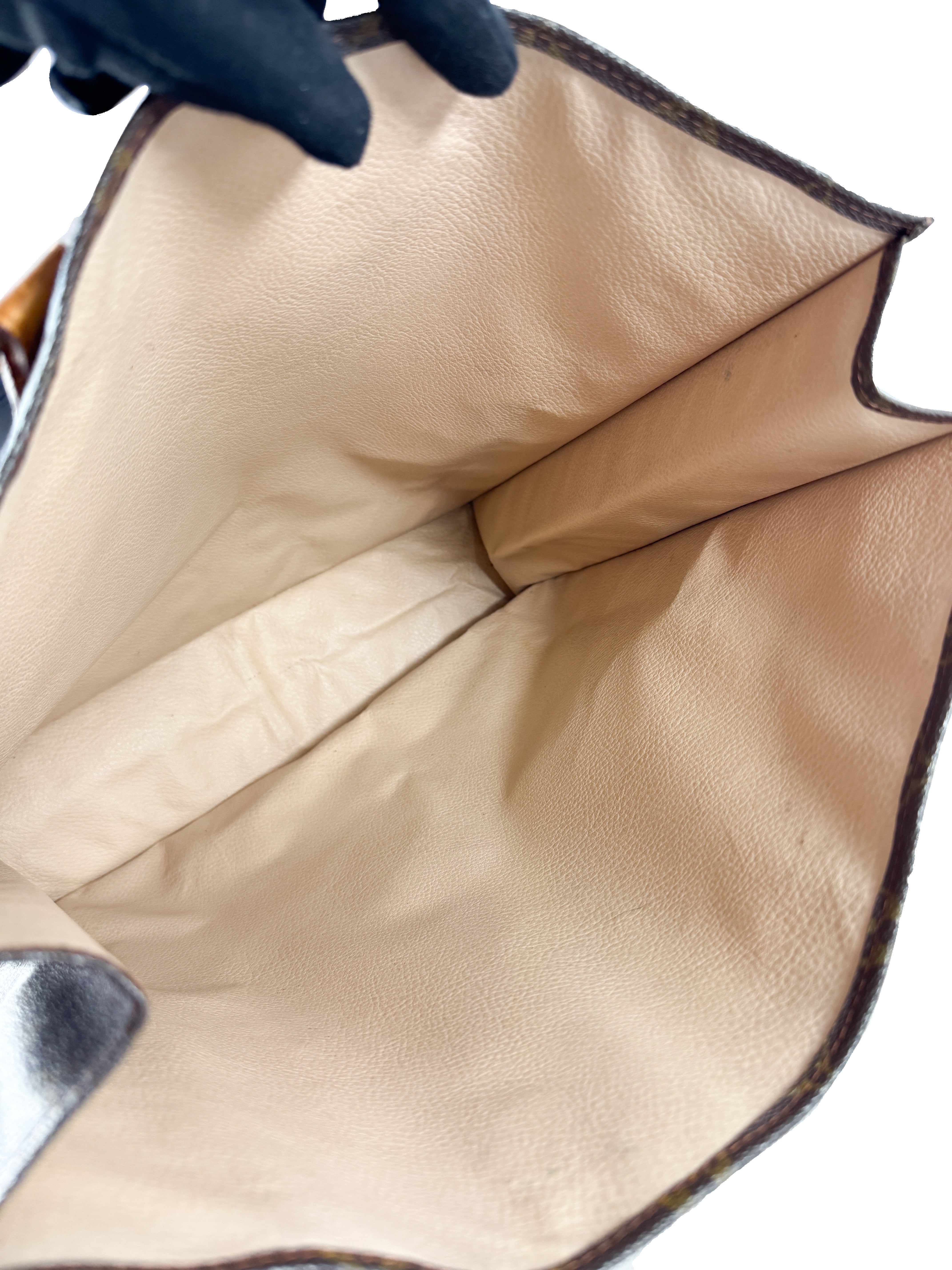 Louis Vuitton monogram vintage 1970s Sac Plat tote