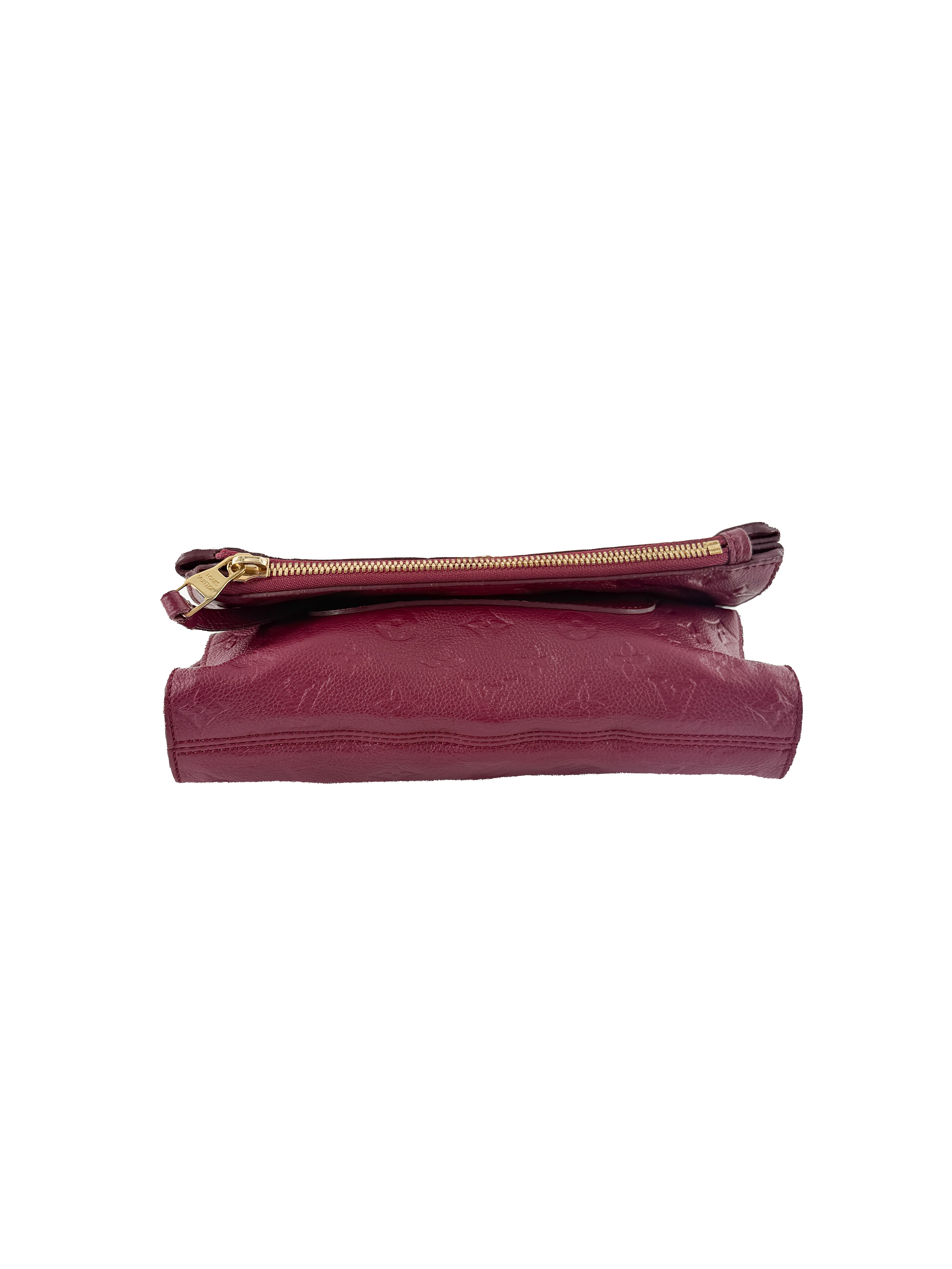 Louis Vuitton berry monogram empreinte Pétillante clutch TR2144 - My Girlfriend's Wardrobe LLC