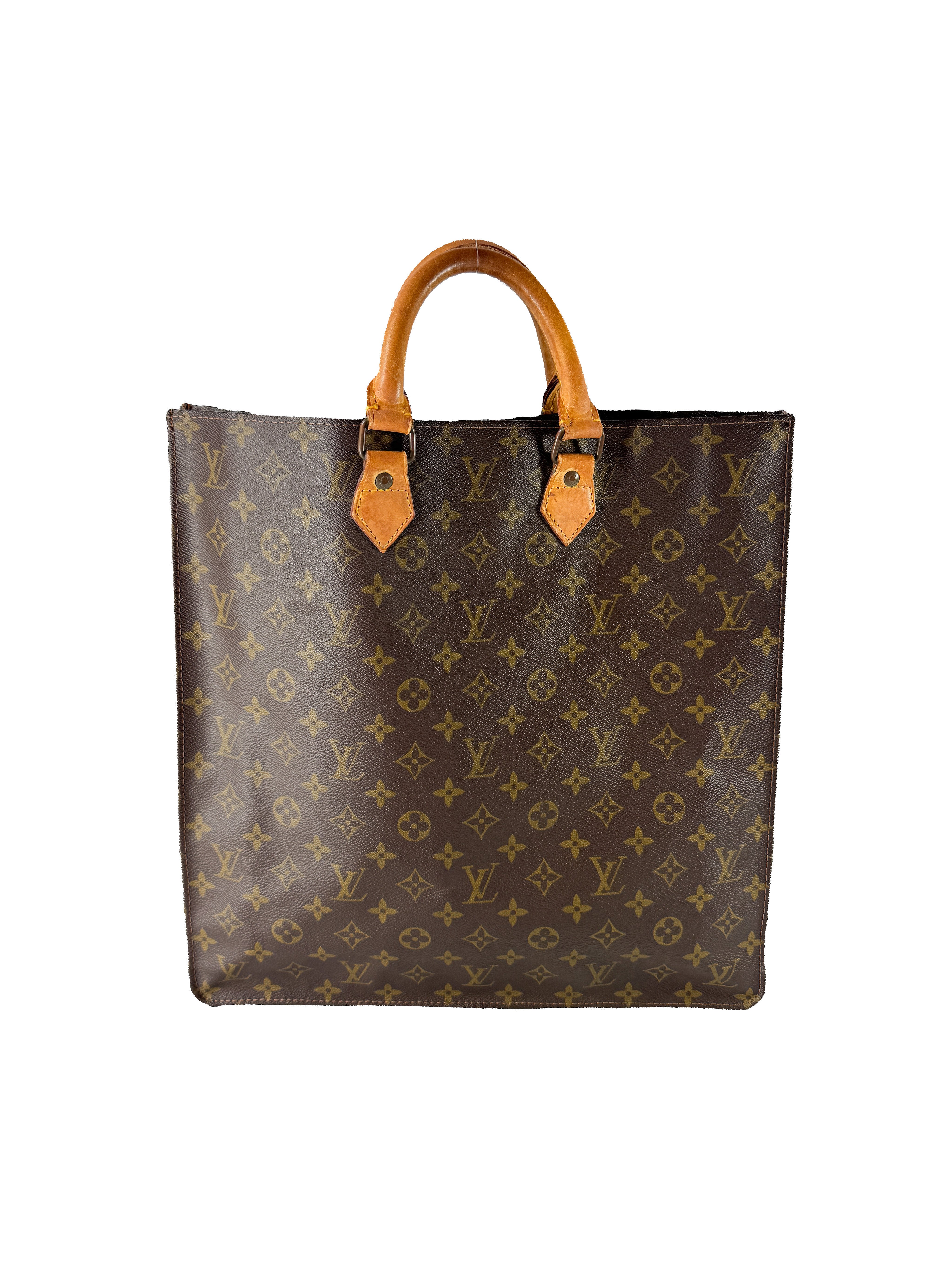 Louis Vuitton monogram vintage 1970s Sac Plat tote
