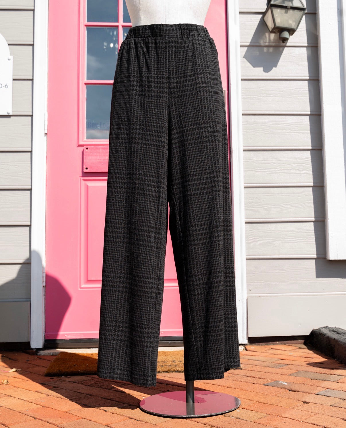 Universal Standard black gray houndstooth pants size US 18-20