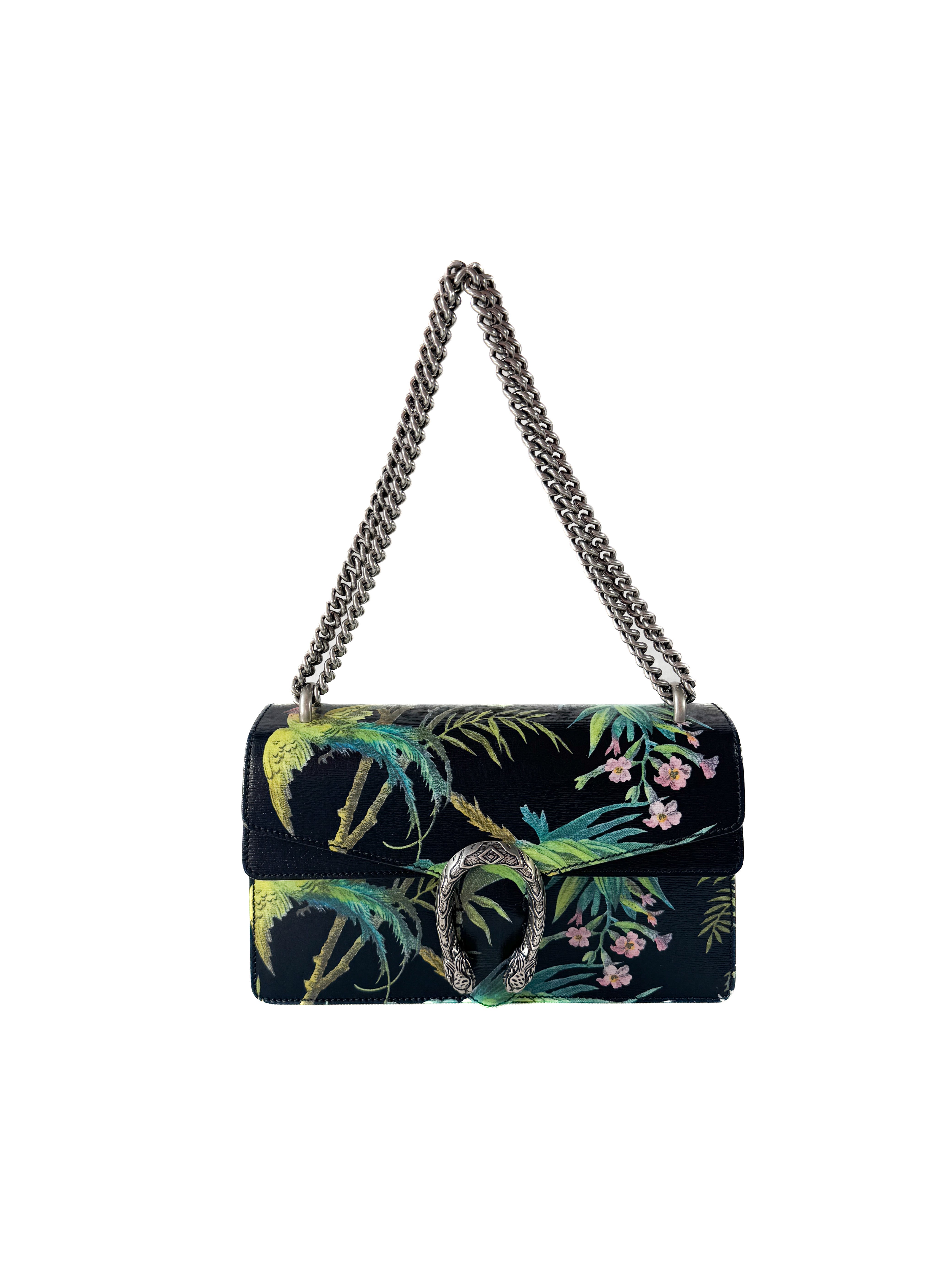 Gucci Tropical Print Dionysus Shoulder Bag 400249486623
