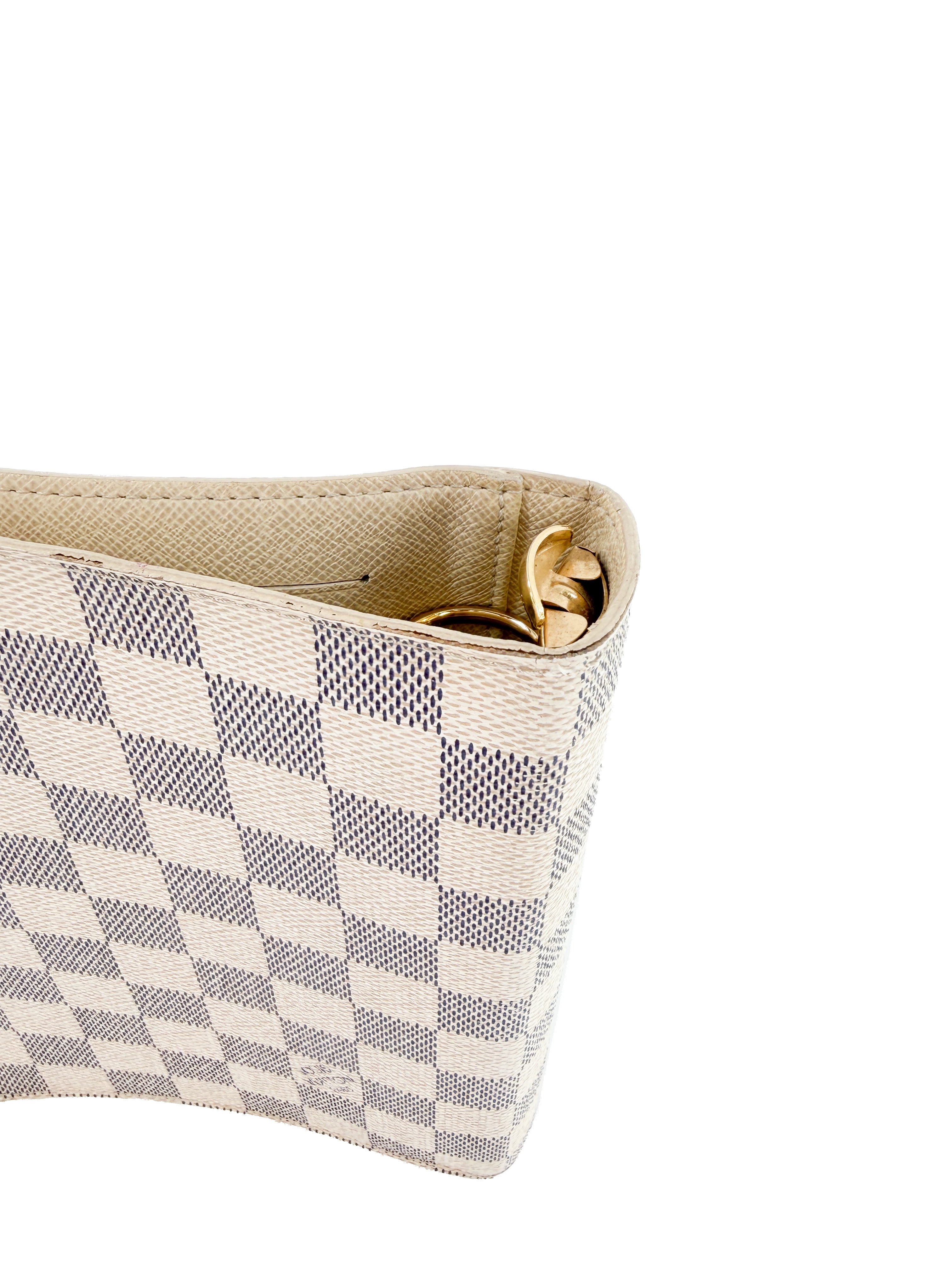 Louis Vuitton damier azur medium ring agenda SP2057