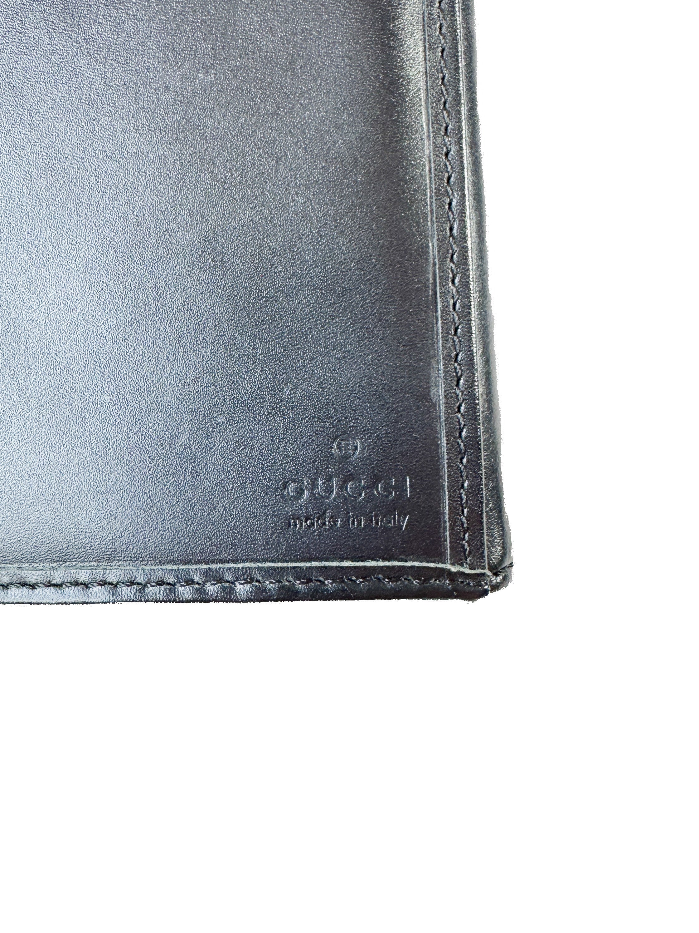 Gucci black signature GG vintage Jackie wallet *as is* 03536612134