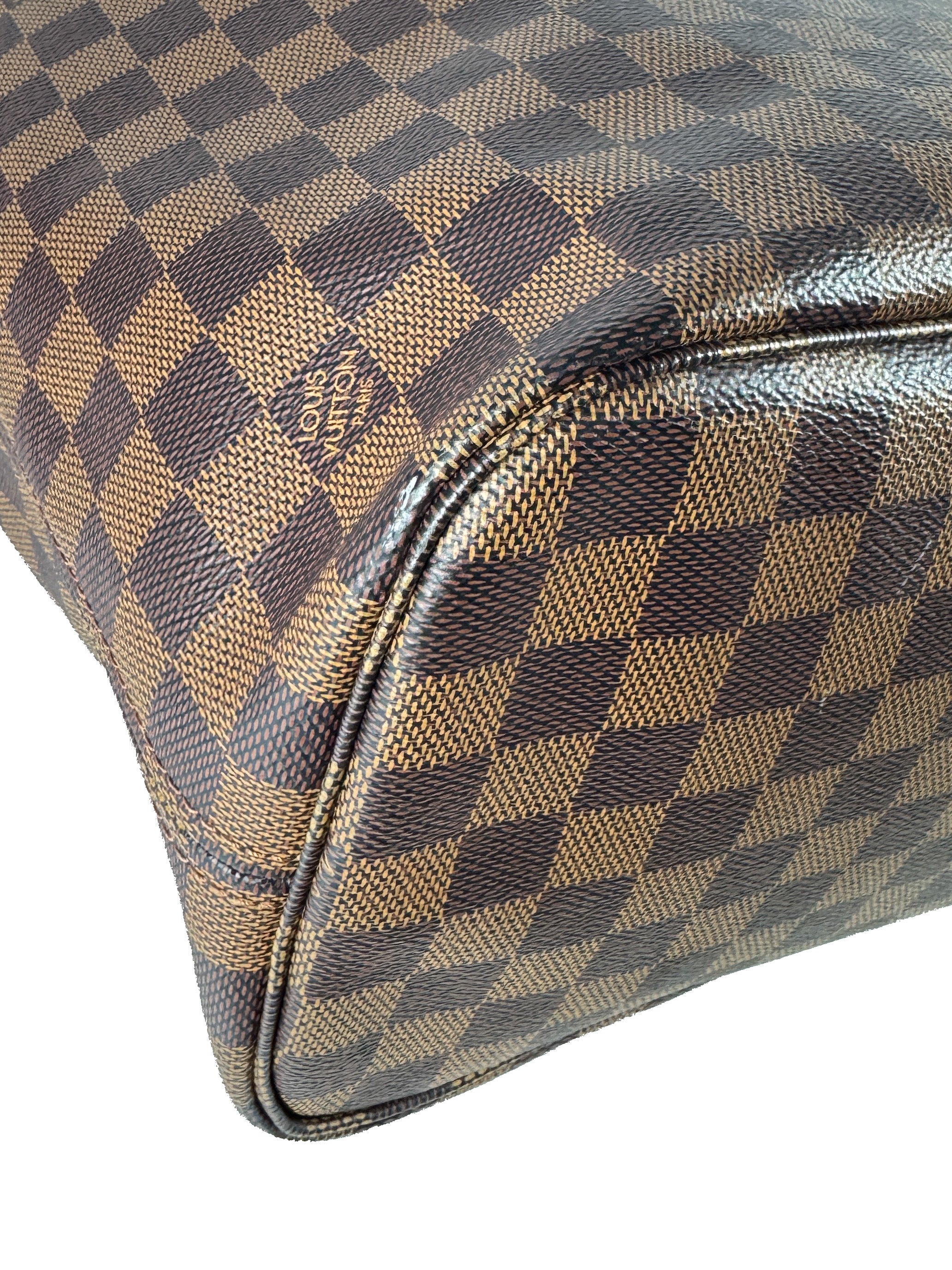 Louis Vuitton damier ebene Neverfull MM w/pouch SD4200