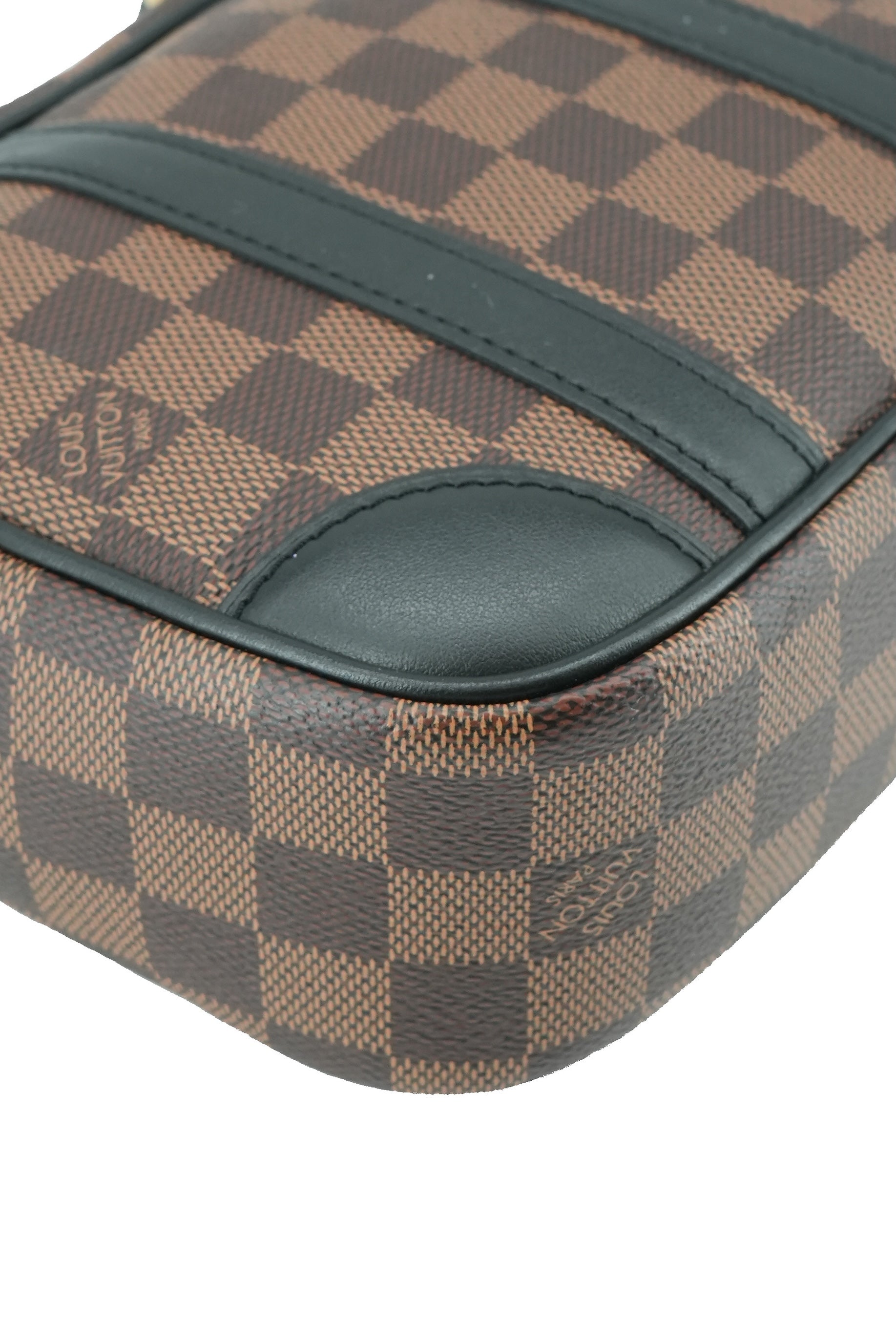 Louis Vuitton damier ebene black Valisette Souple BB NFC