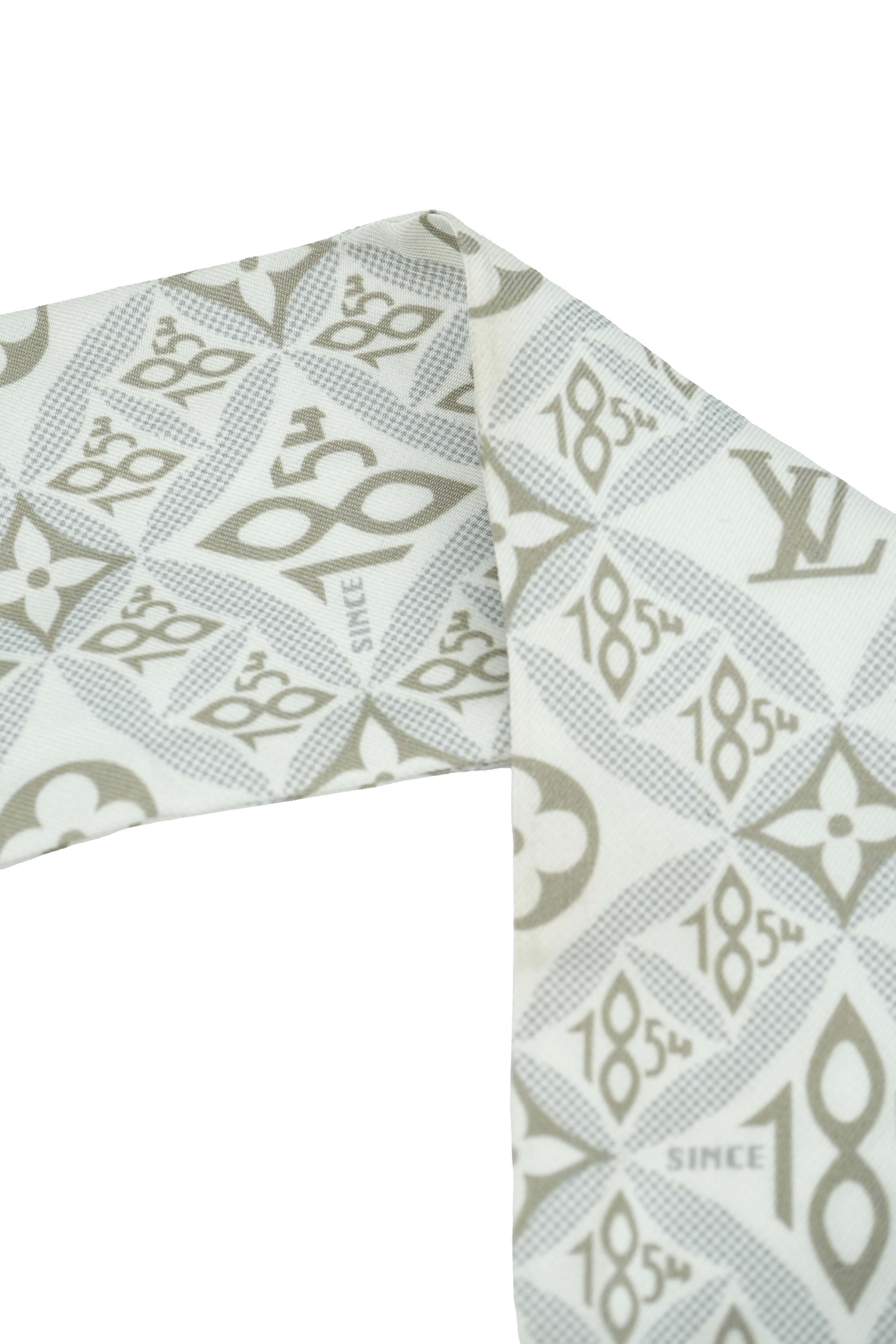 Louis Vuitton Since 1854 white/gray bandeau FF1221