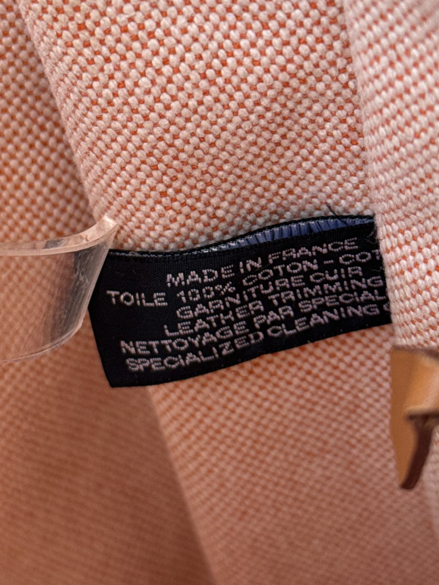 Hermès orange herline new fourre tout MM tote