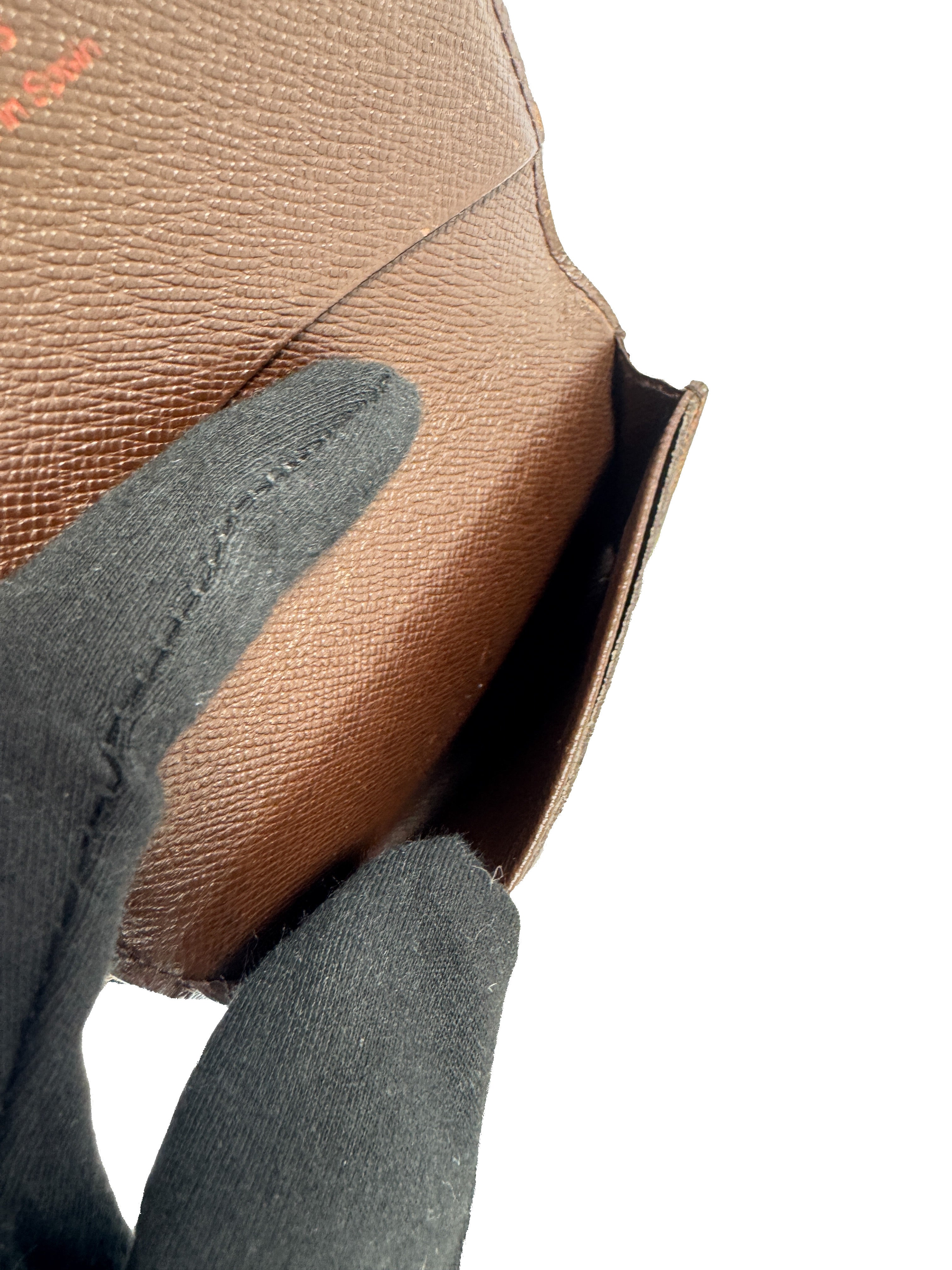 Louis Vuitton damier ebene cardholder wallet CA1003